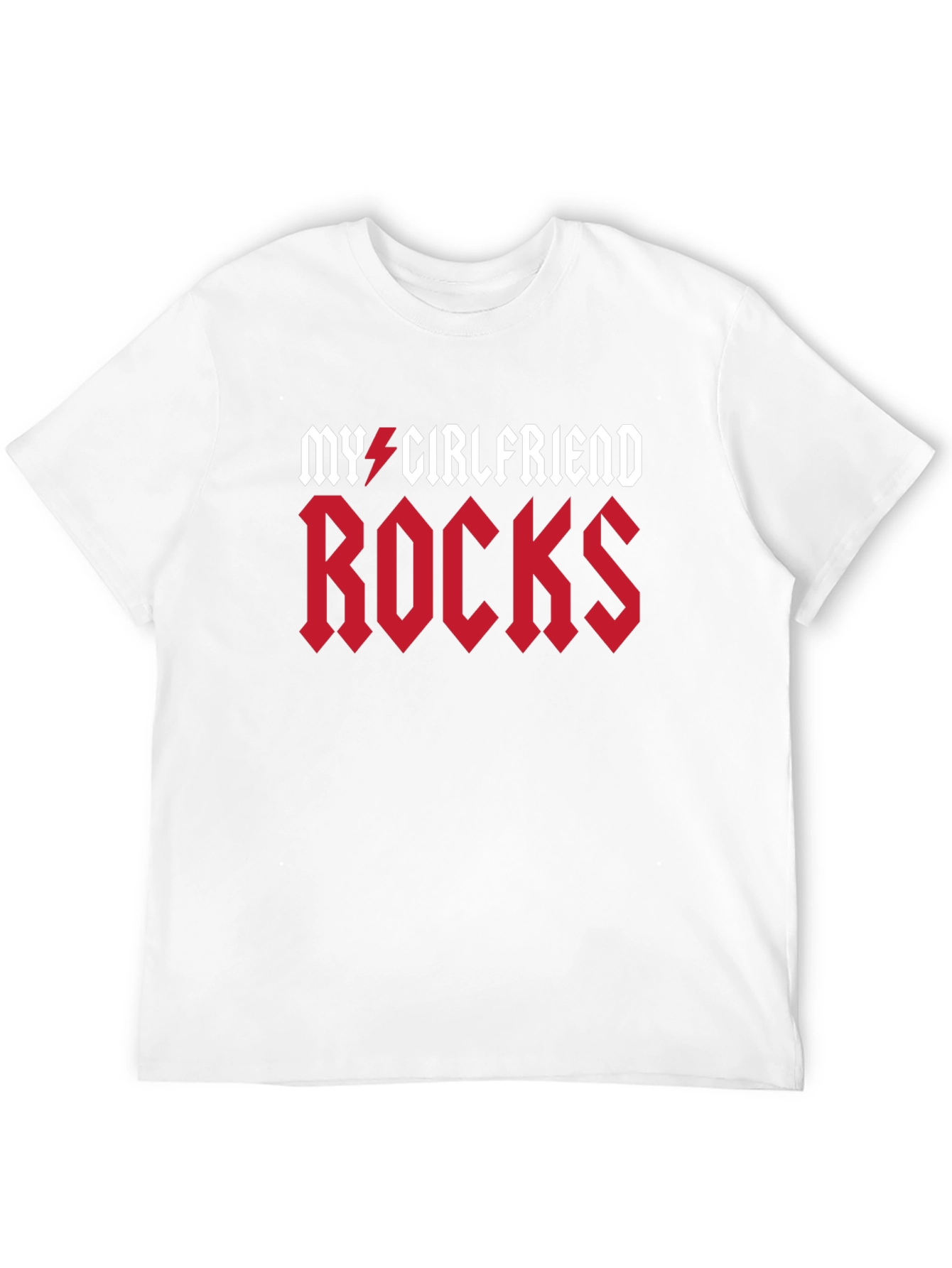 My Girlfriend Rocks Graphic T-Shirt