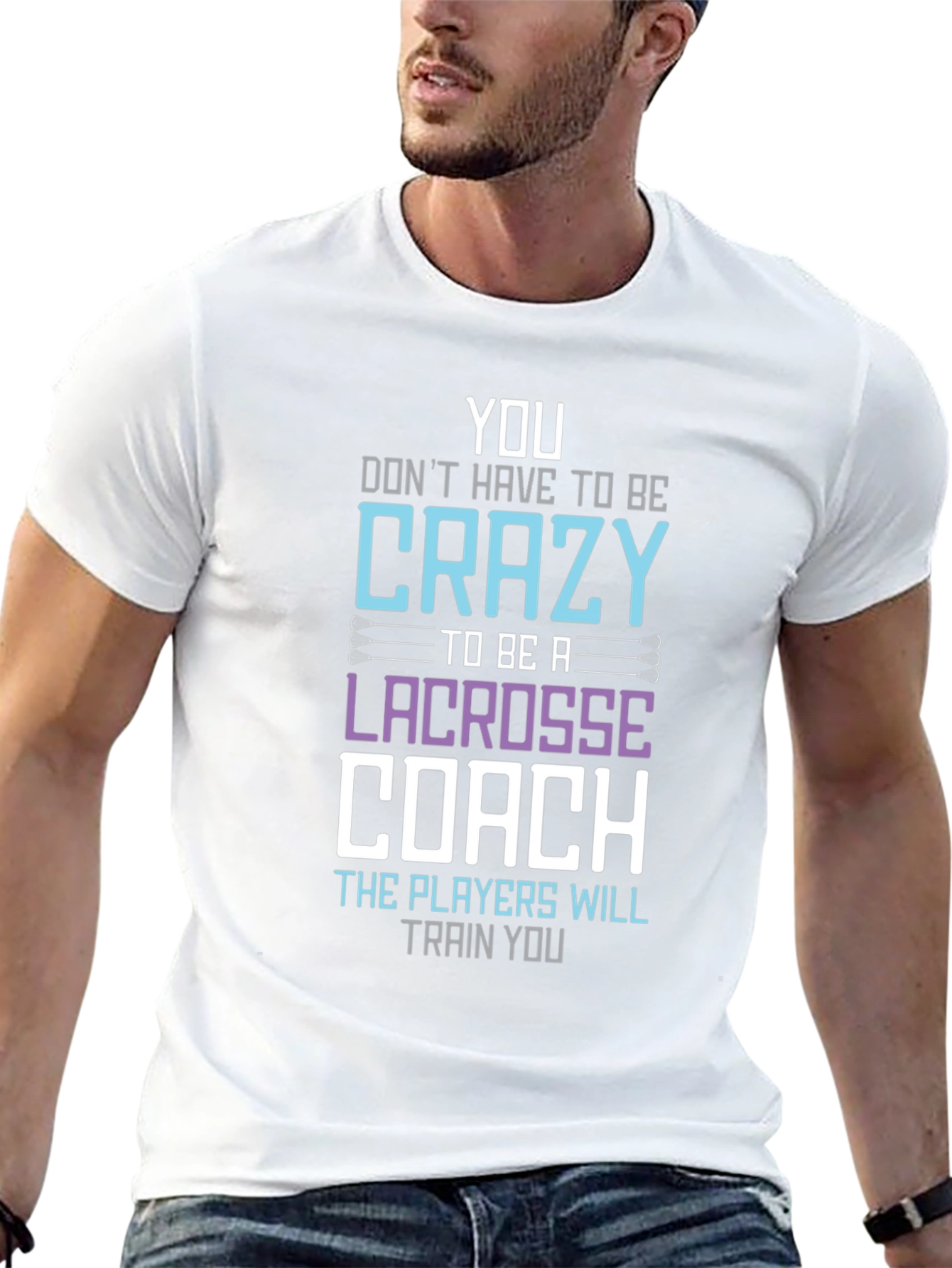 Crazy Lacrosse Coach T-Shirt