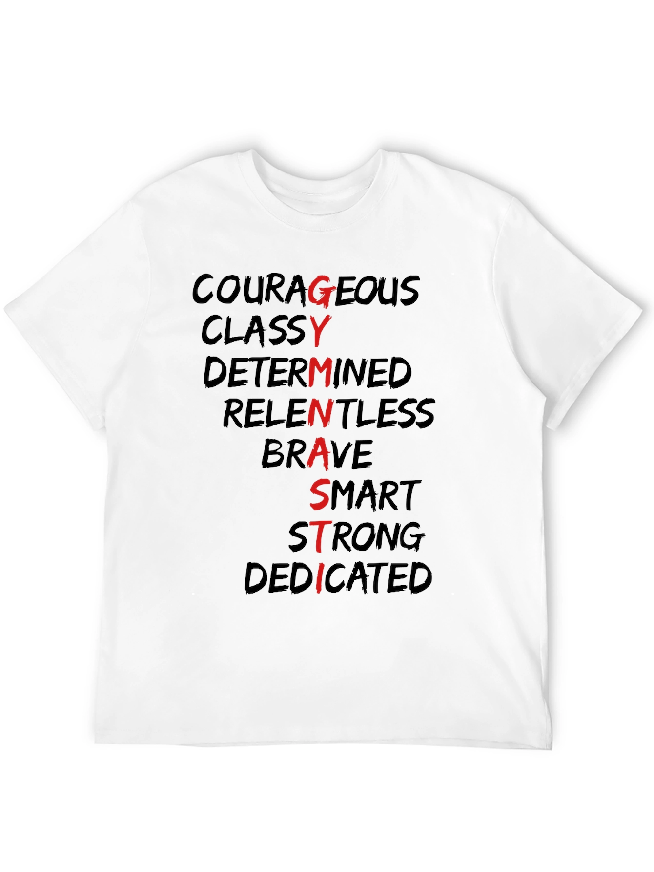 Gymnast Qualities Graphic T-Shirt