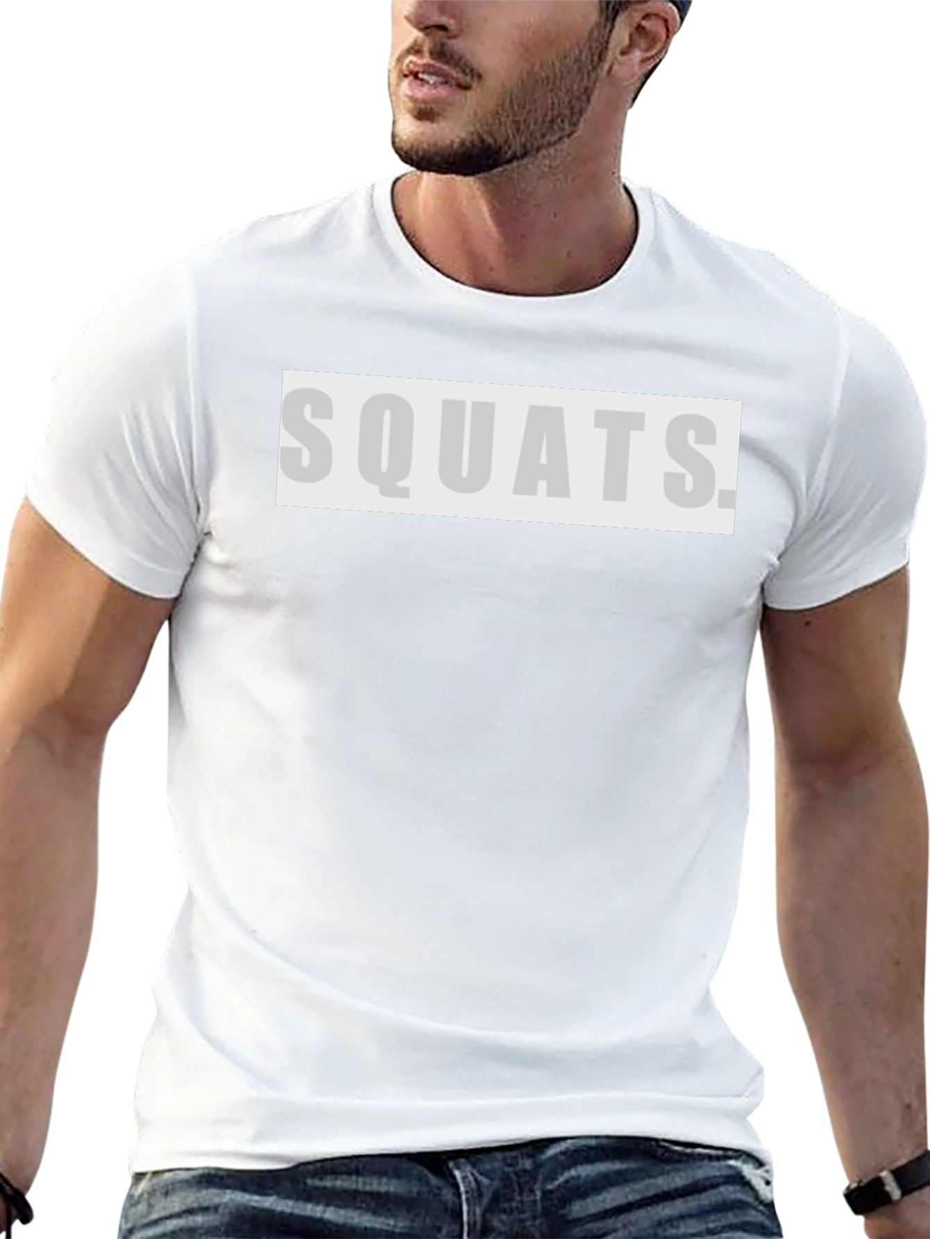 Squats T-Shirt - Gym Workout Apparel