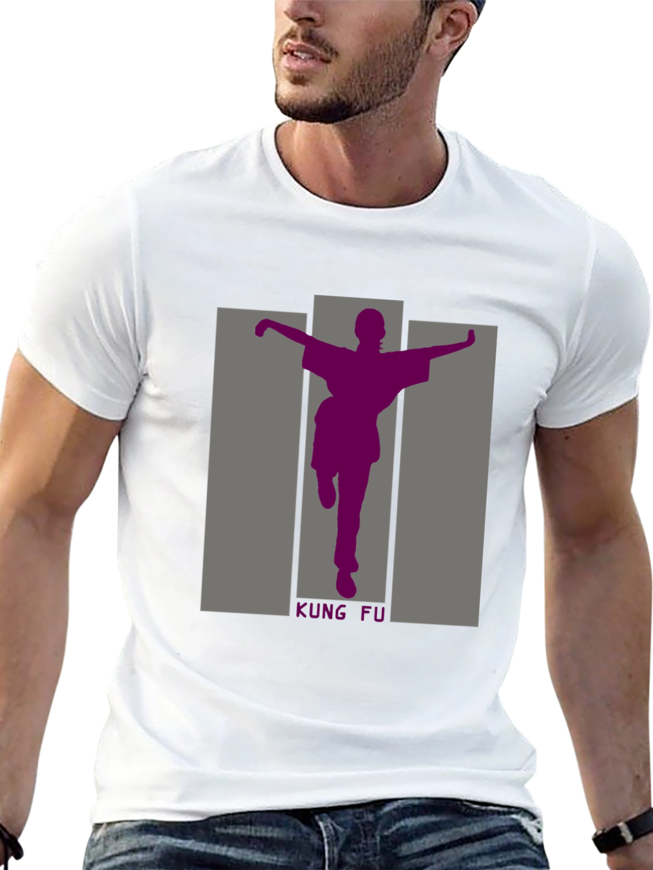Kung Fu Graphic Tee - Martial Arts Inspired