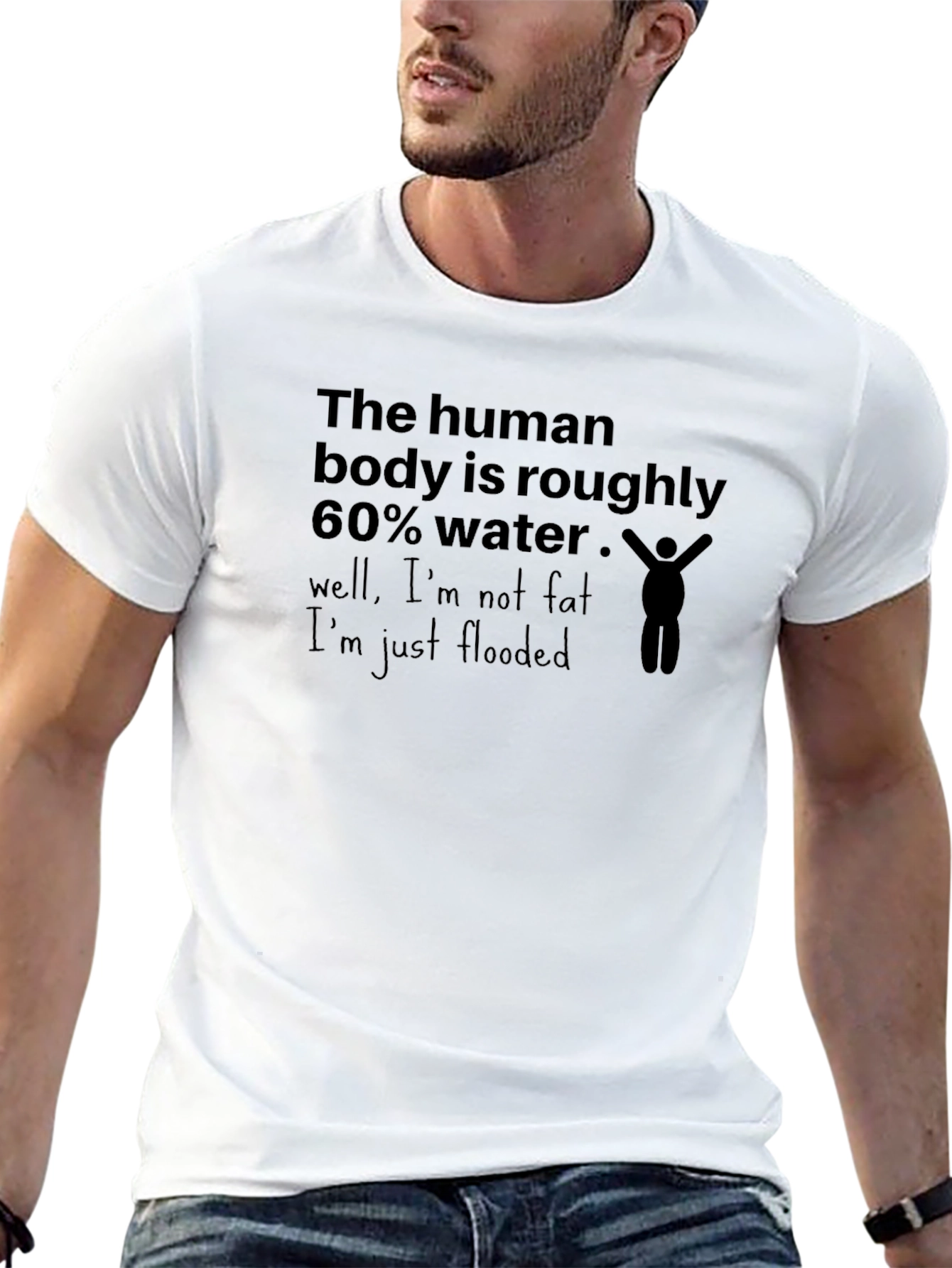 Humorous Water Content T-Shirt
