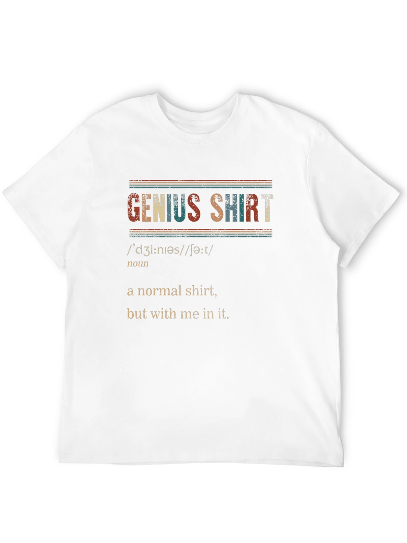 Genius Definition Graphic T-Shirt - Novelty Shirt