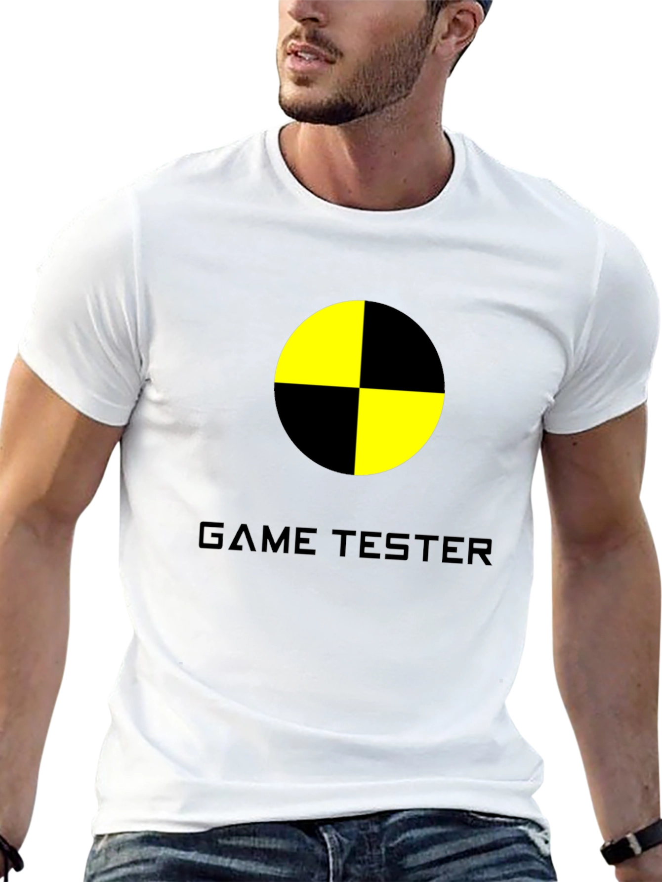 Game Tester Crew Neck T-Shirt