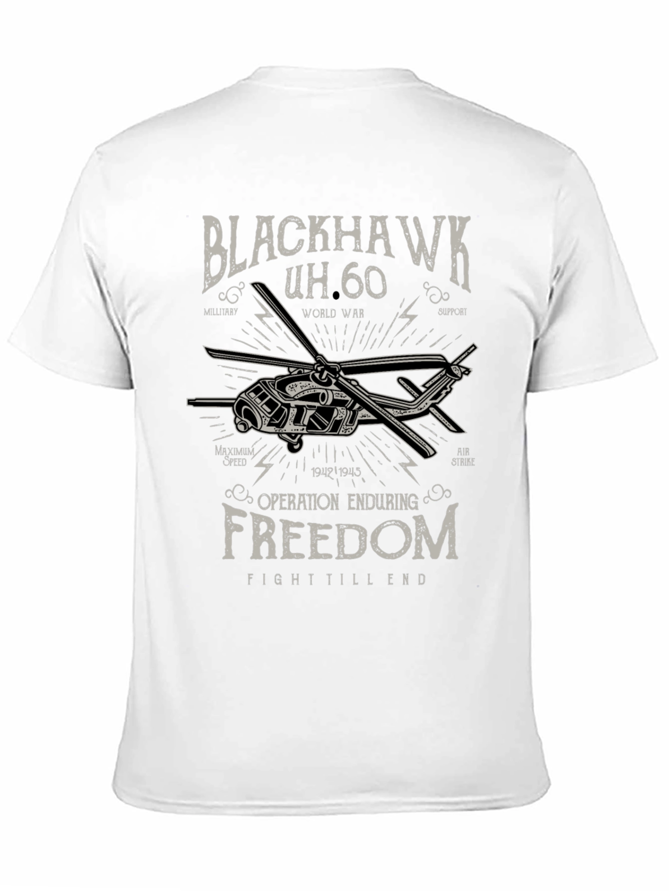 Blackhawk UH-60 Operation Enduring Freedom Graphic T-Shirt