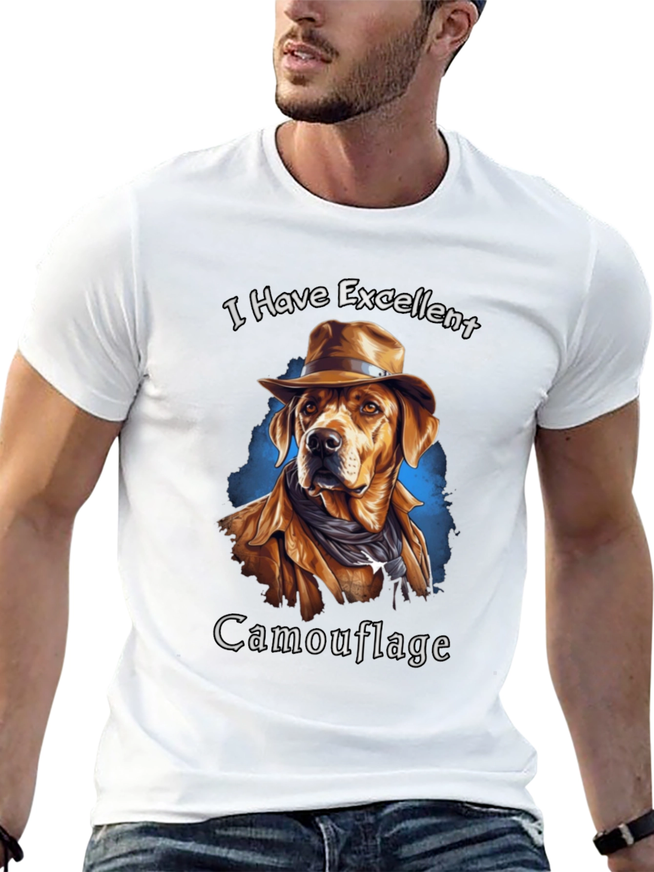 Dog Camouflage T-shirt