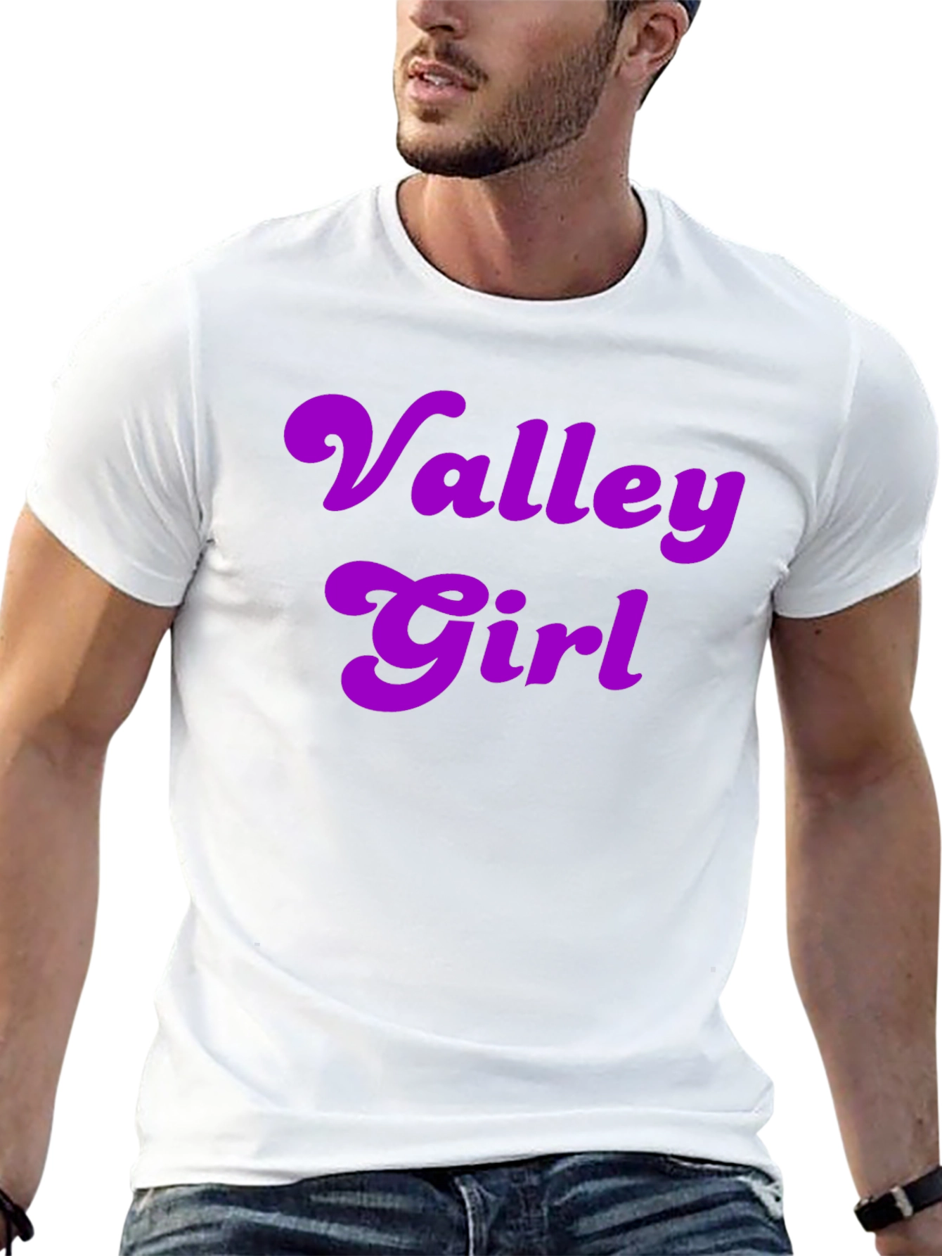 Valley Girl Graphic Tee - Retro Inspired