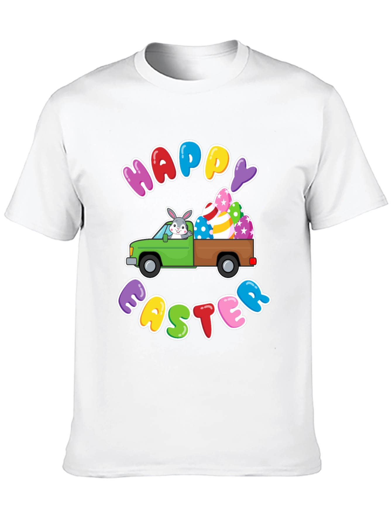 Happy Easter Bunny Truck T-Shirt
