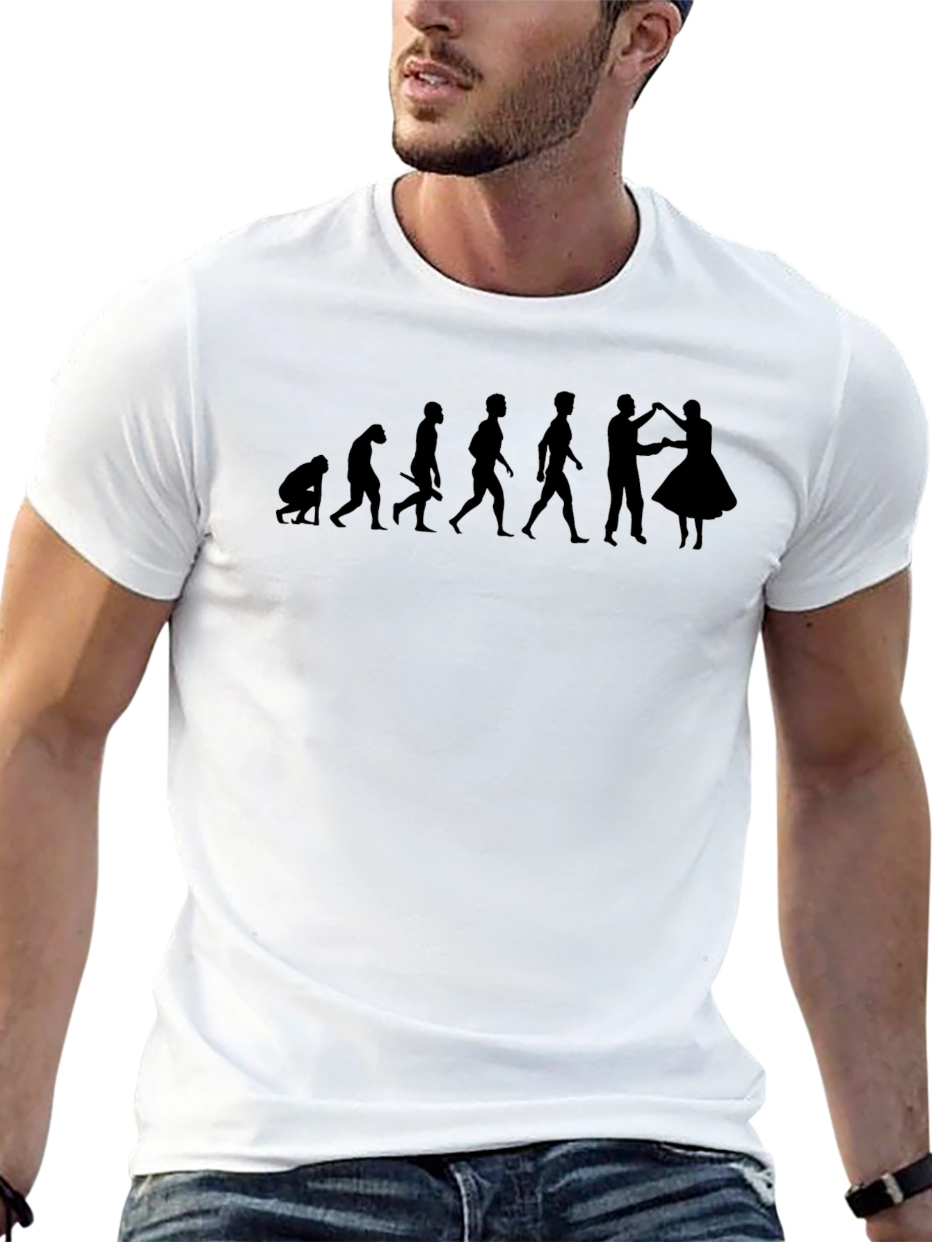 Evolution of Dance T-Shirt - Black Cotton Tee