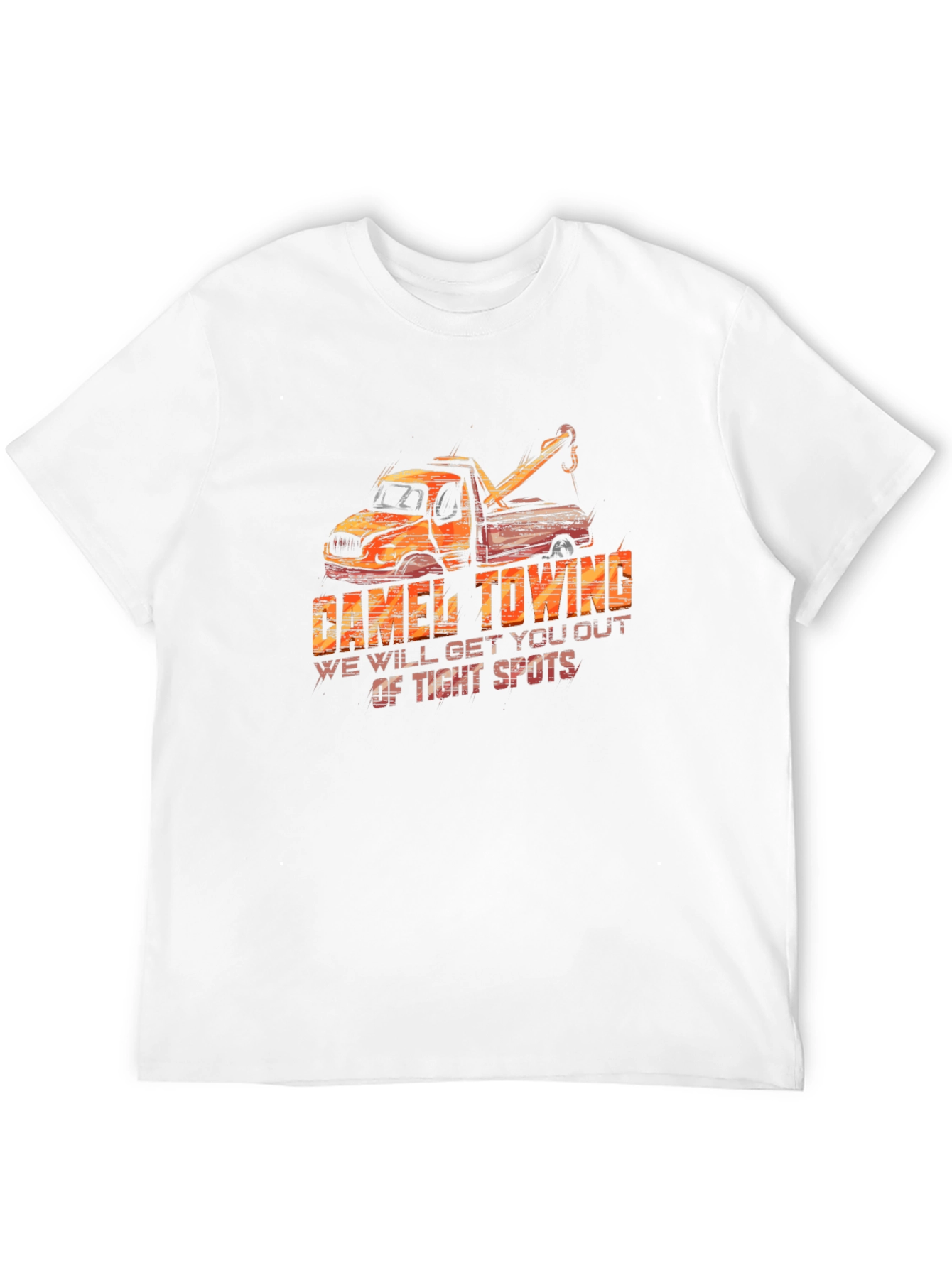 Camel Towing Graphic Tee - Tight Spots Rescue