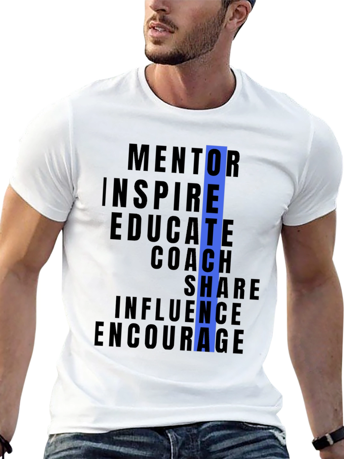 Teacher Inspiration Black T-Shirt