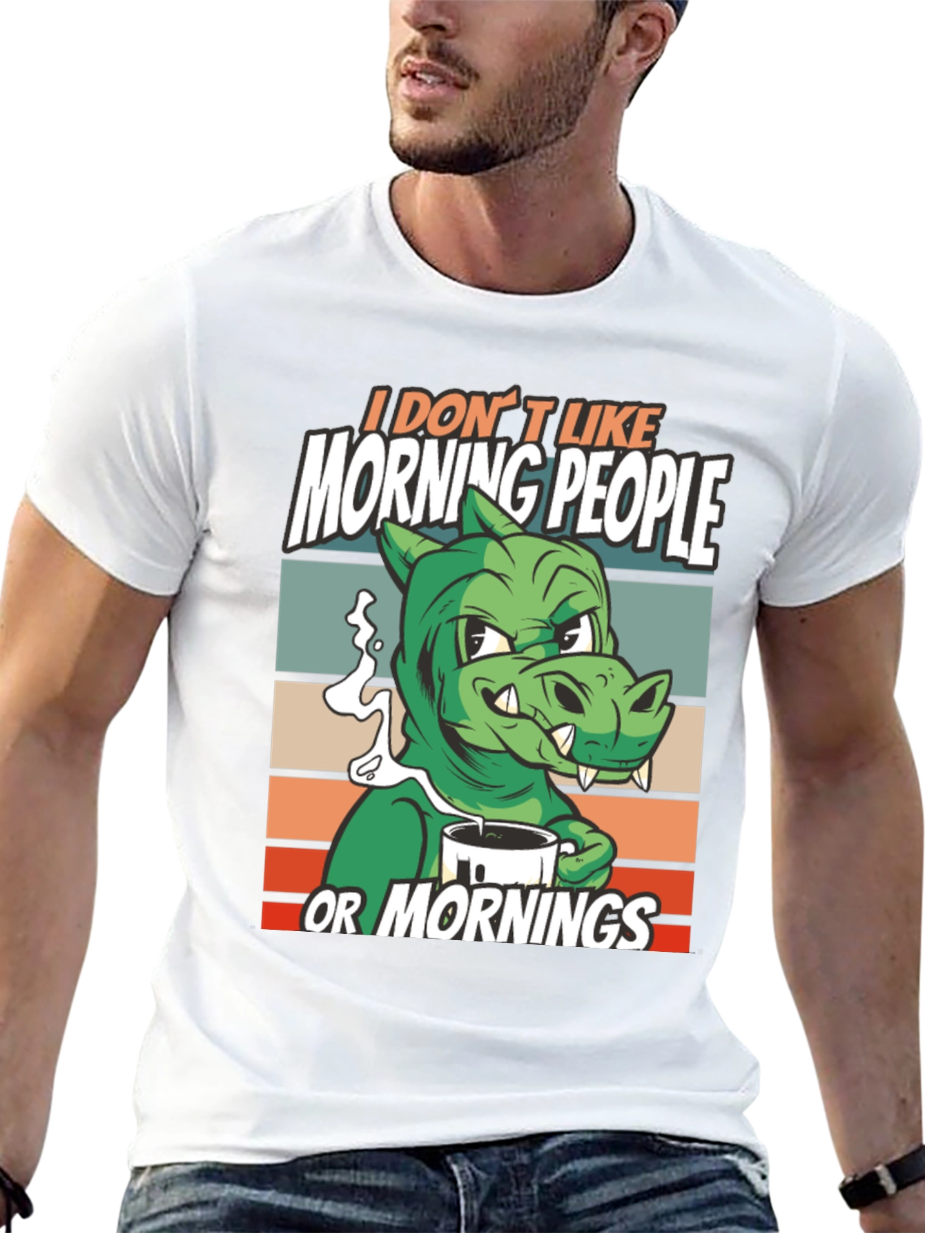 I Dont Like Morning People T-Shirt