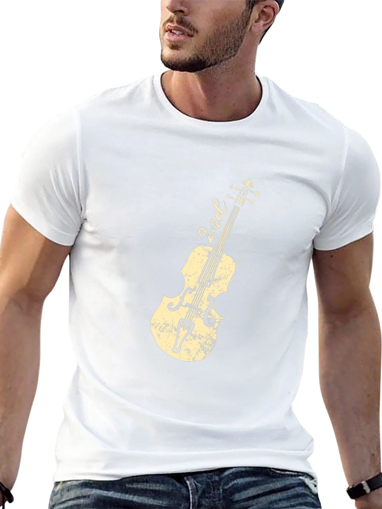 2nd Fiddle Black Graphic Tee