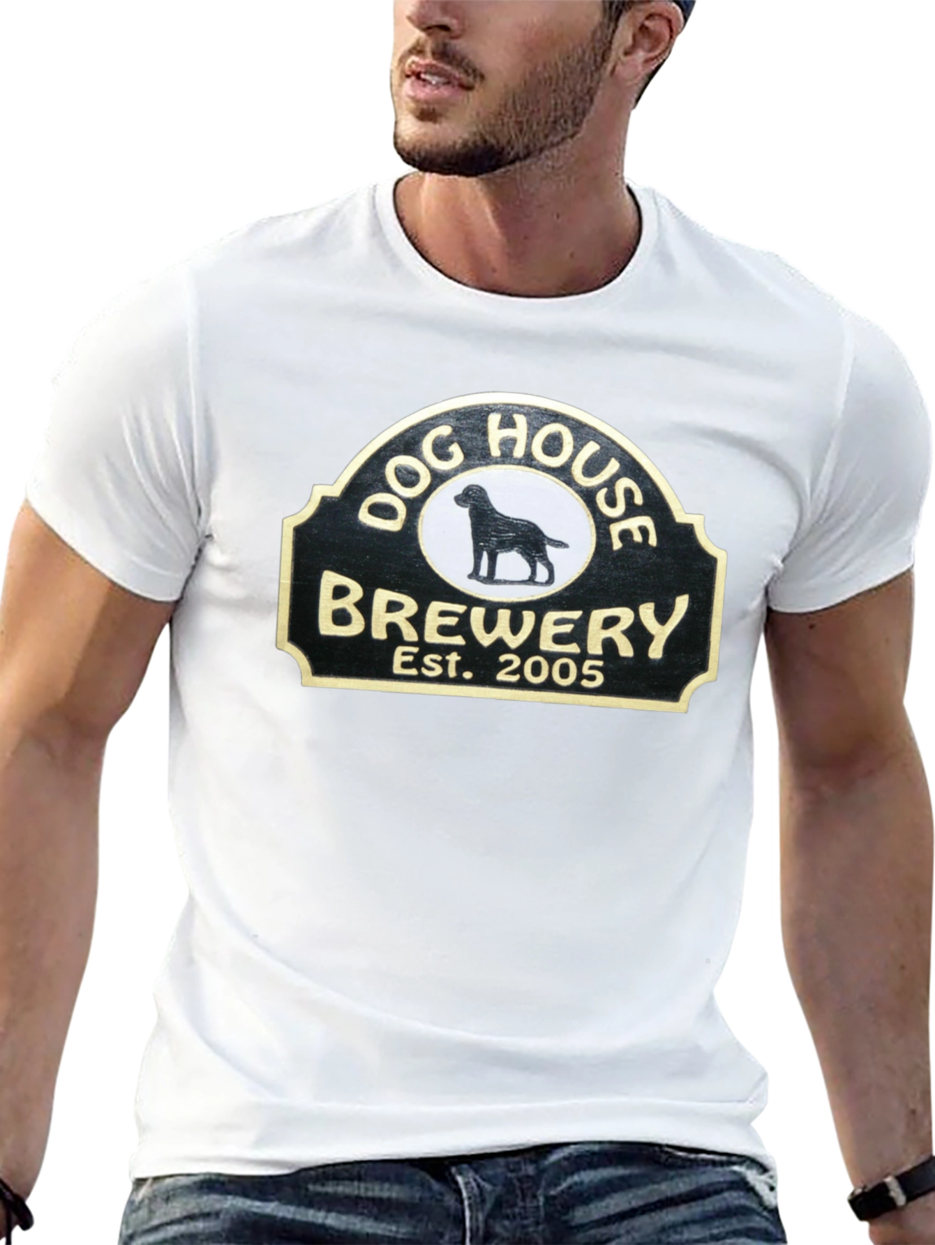Dog House Brewery T-Shirt - Est. 2005 Black Tee