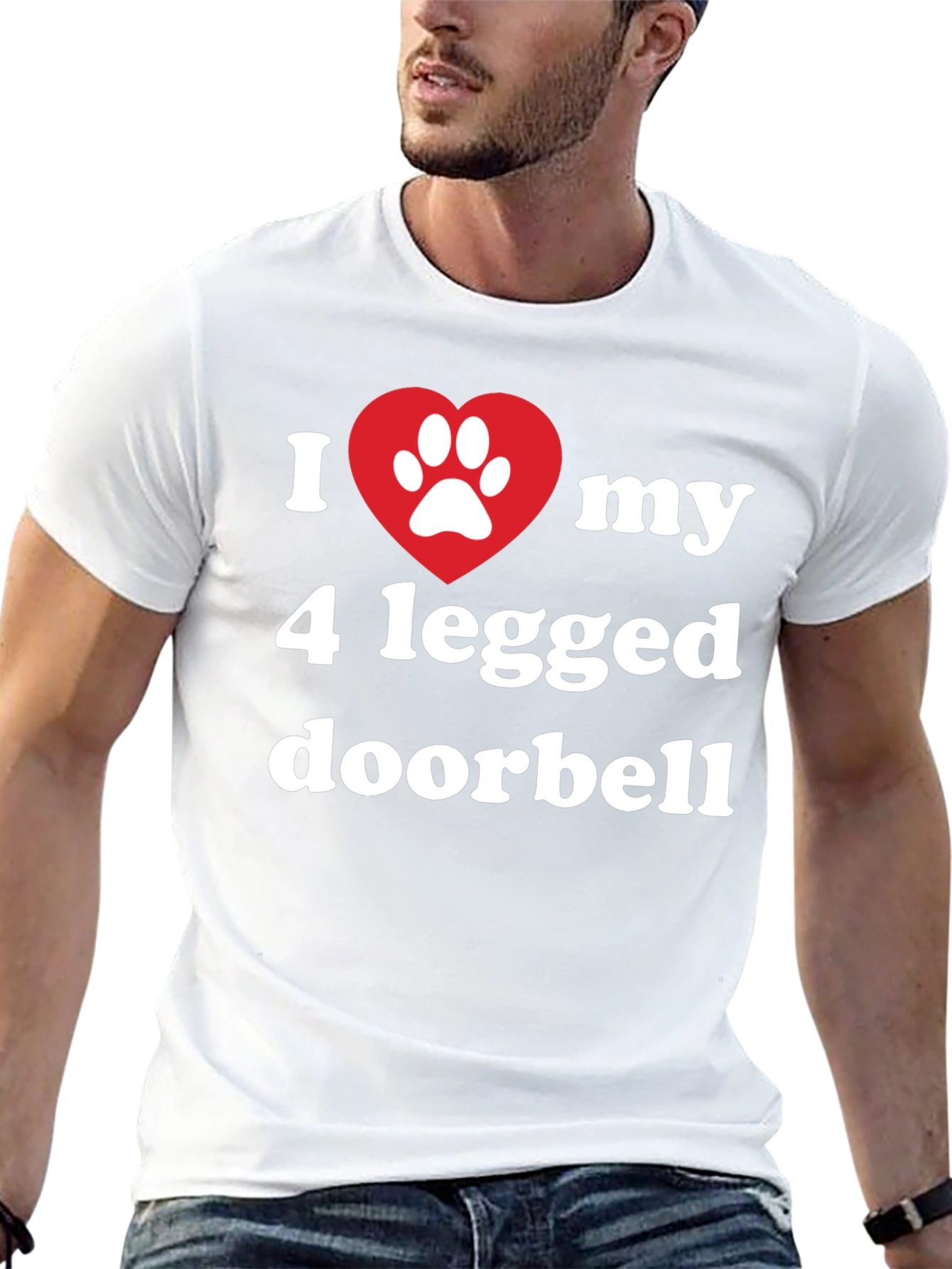 I Heart My 4 Legged Doorbell T-Shirt