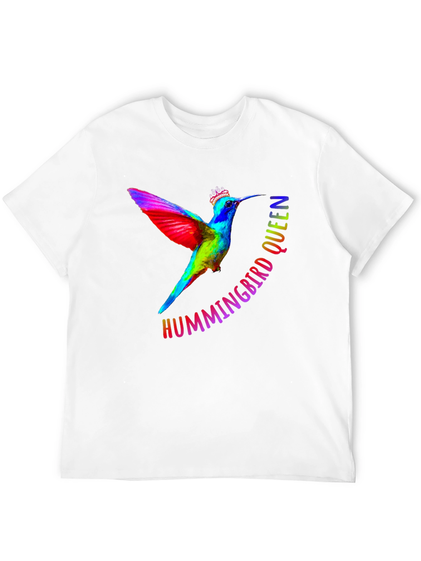 Hummingbird Queen Black T-Shirt