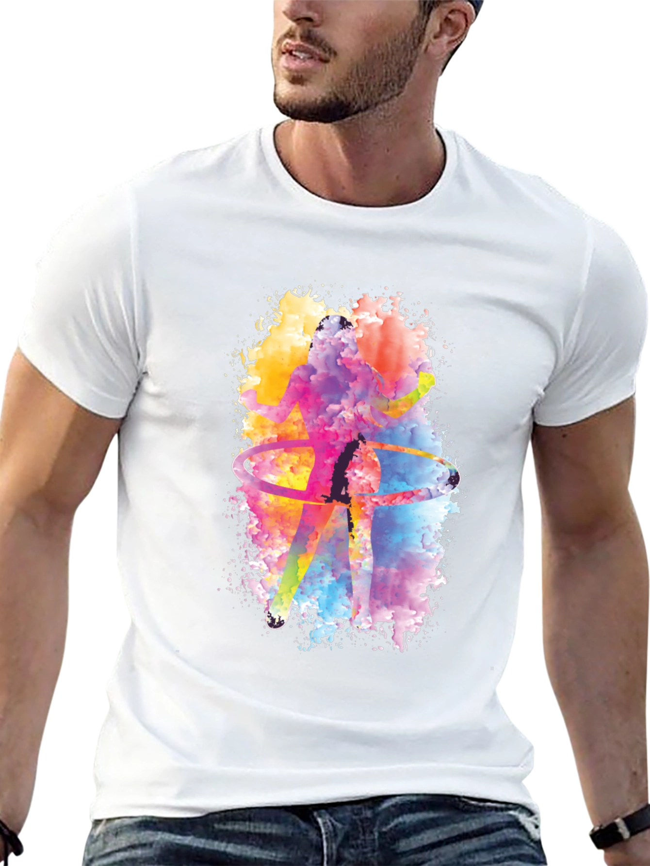 Colorful Hula Hoop T-Shirt