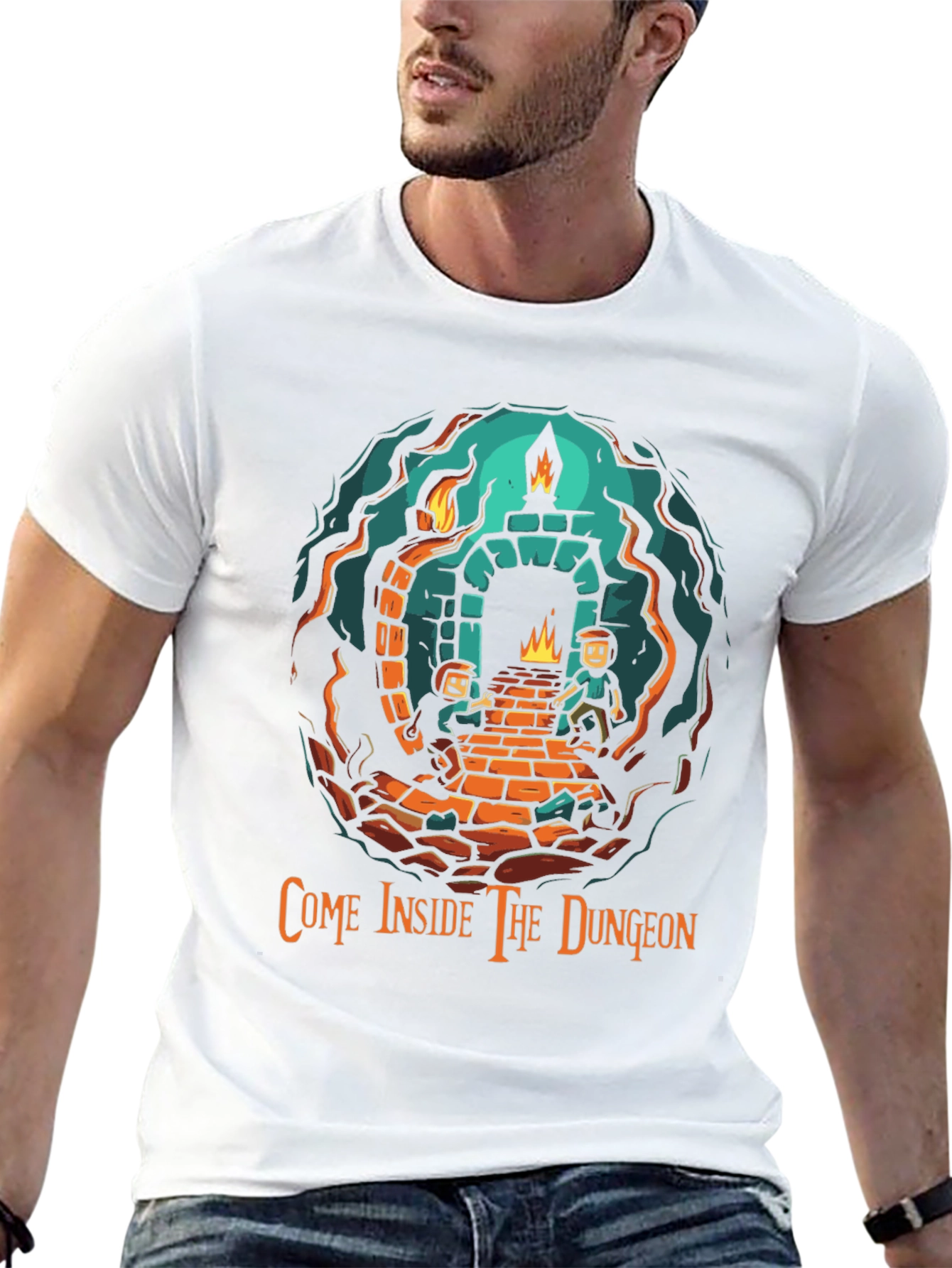 Come Inside The Dungeon Graphic Tee