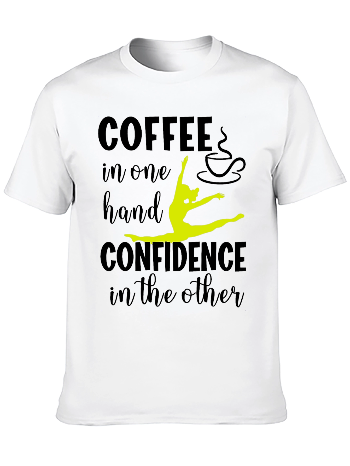 Coffee & Confidence Graphic Tee