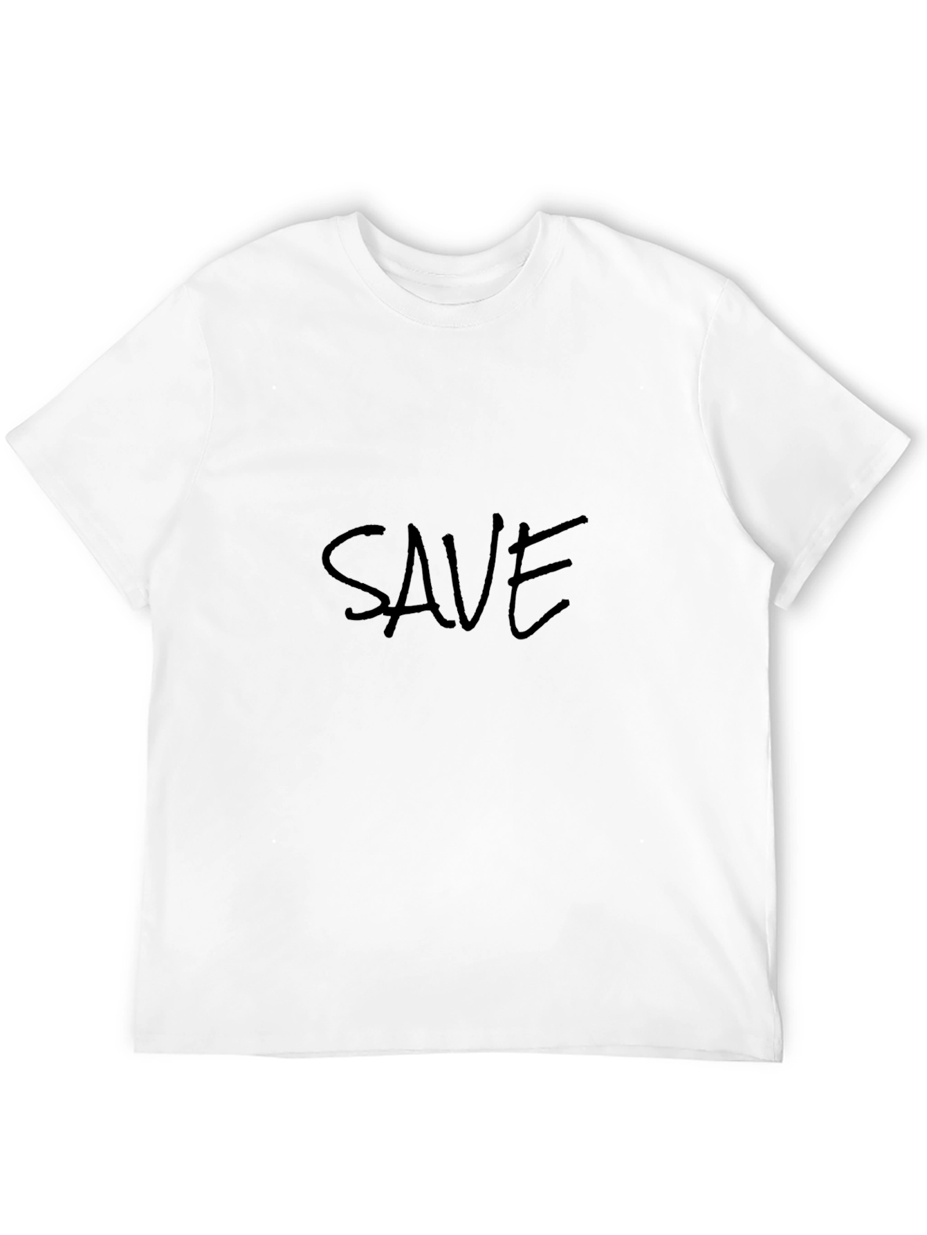 SAVE Black Graphic Tee