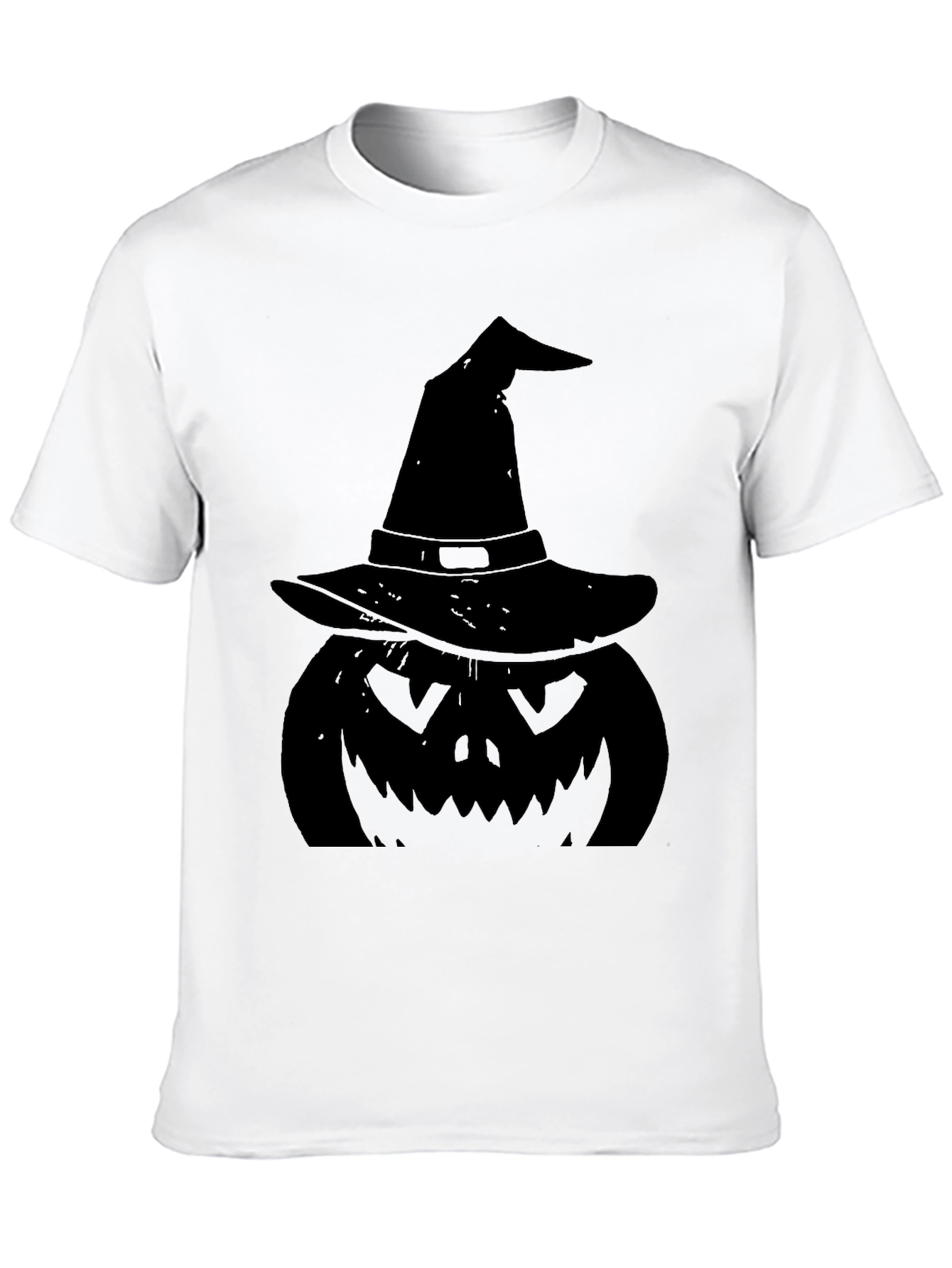 Halloween Pumpkin Witch Hat T-Shirt