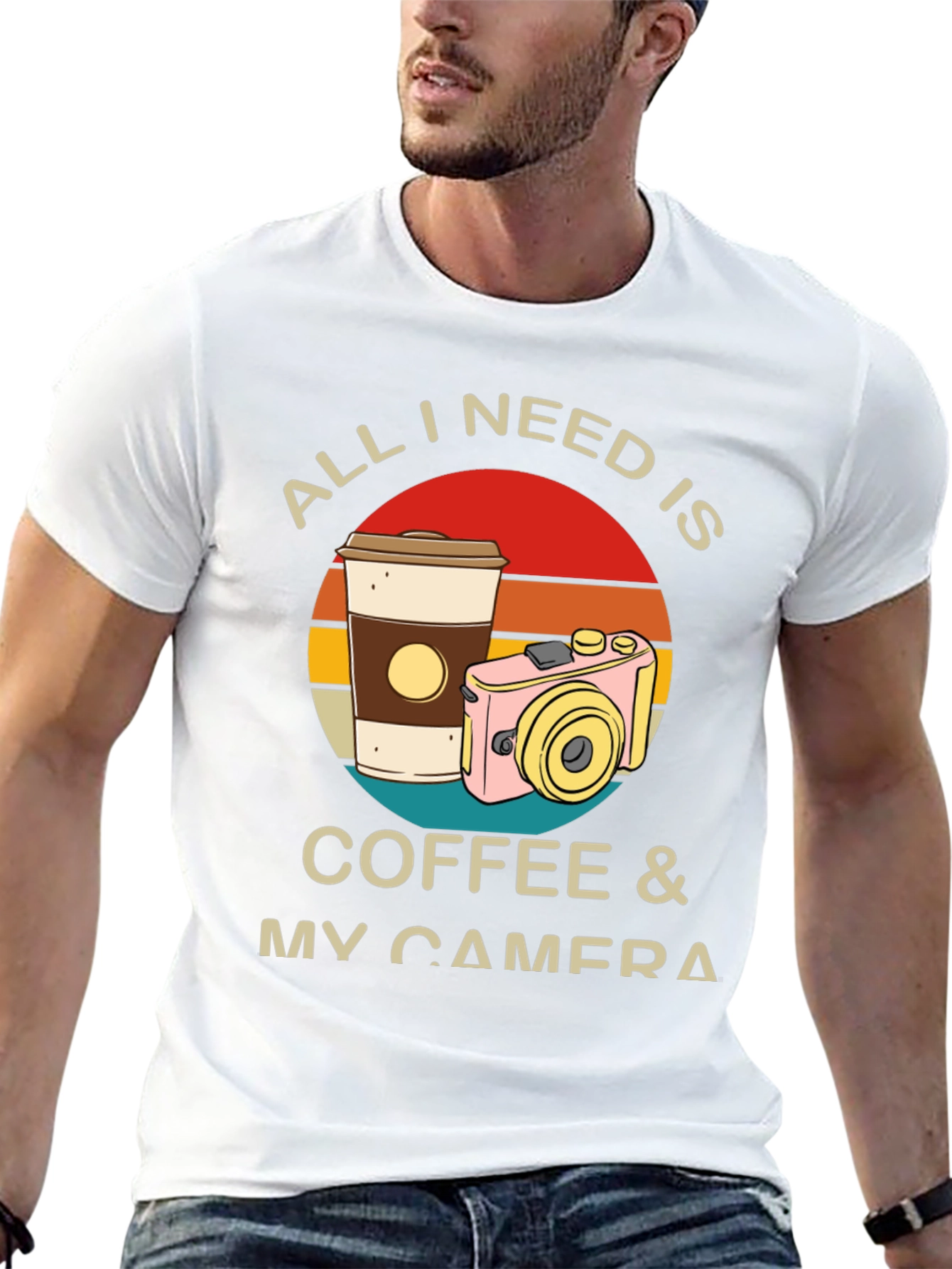 All I Need Is Coffee & My Camera T-Shirt