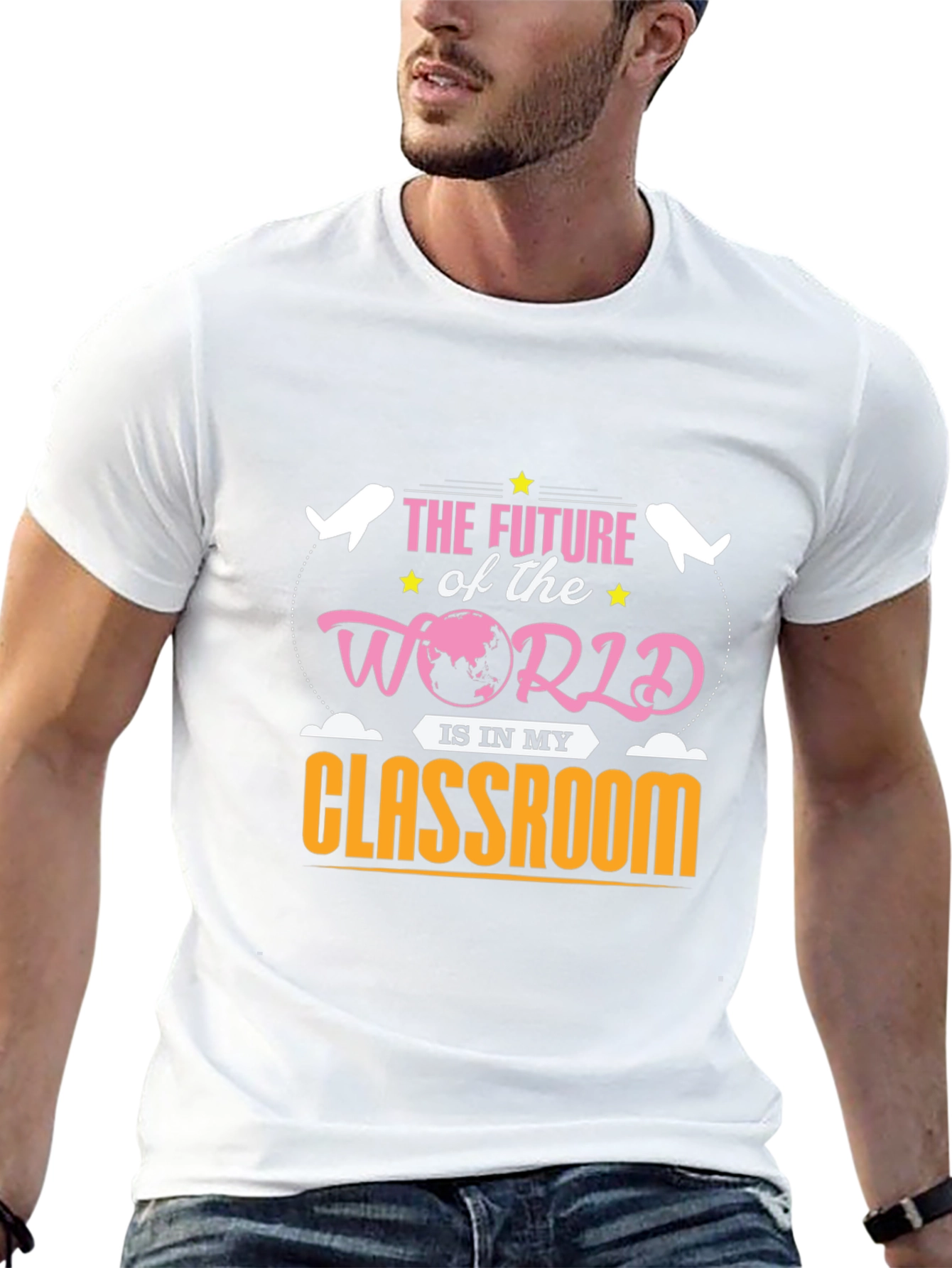 Future World Classroom Graphic Tee