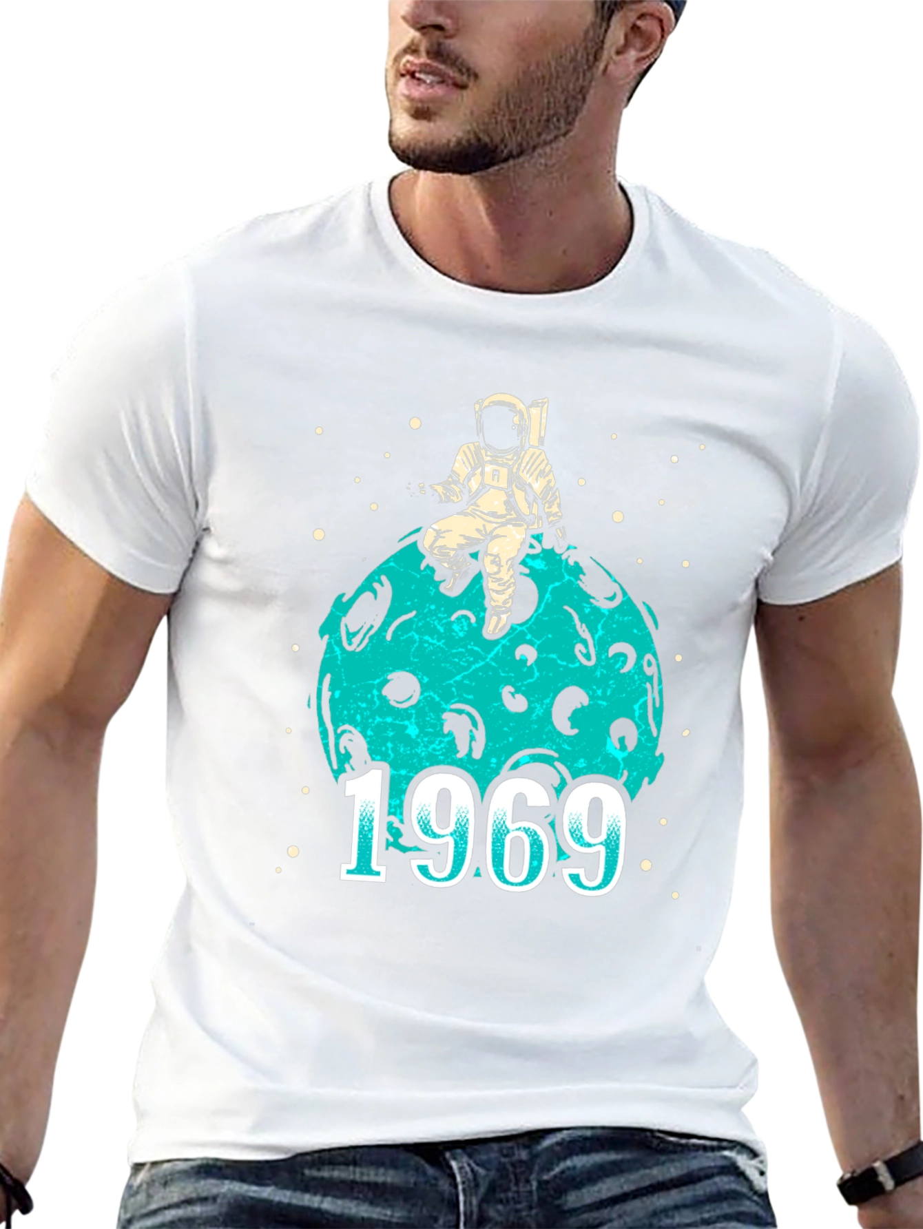 1969 Moon Landing T-Shirt - Astronaut Tee