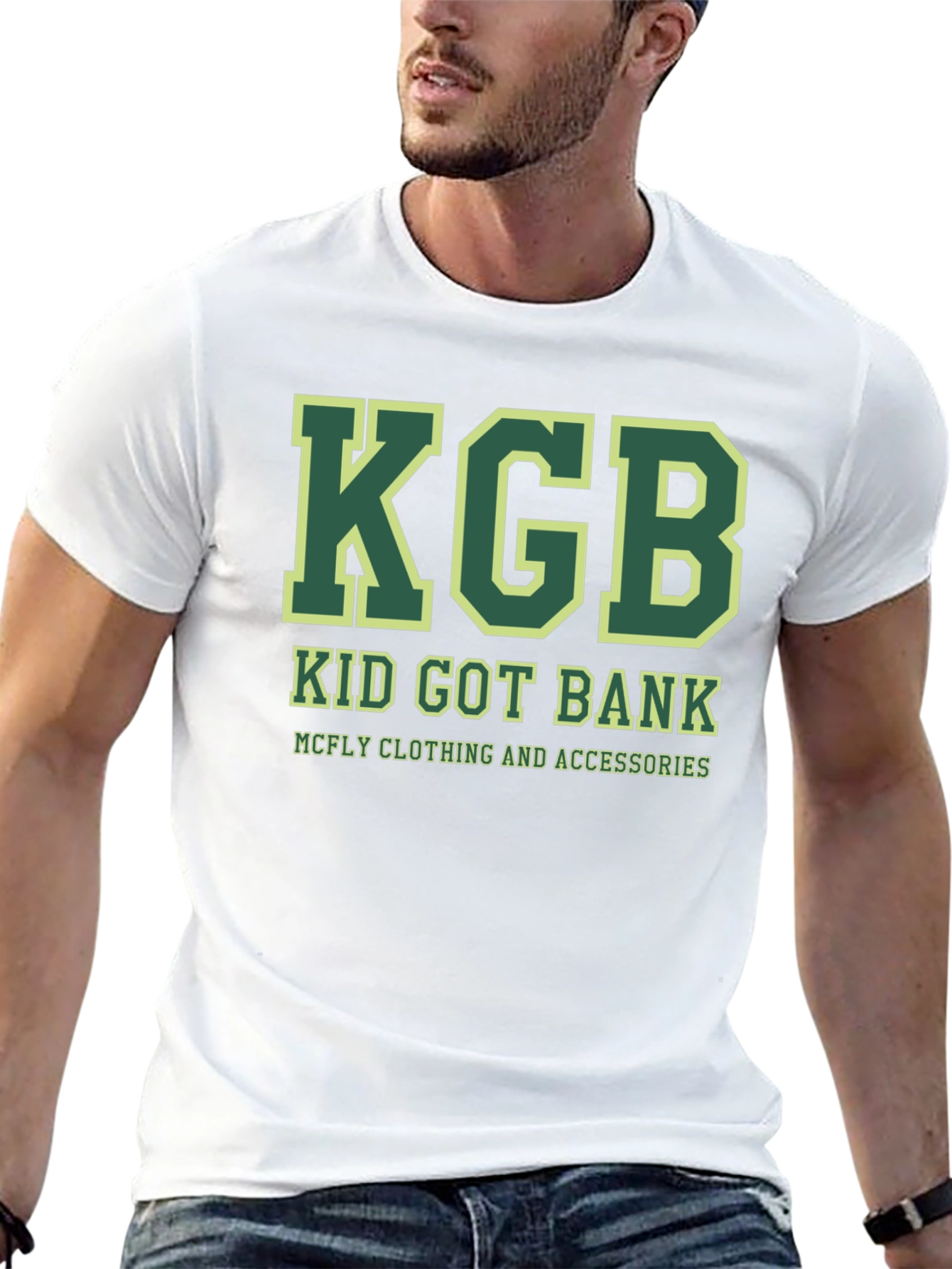 KGB Kid Got Bank T-Shirt - McFly Clothing