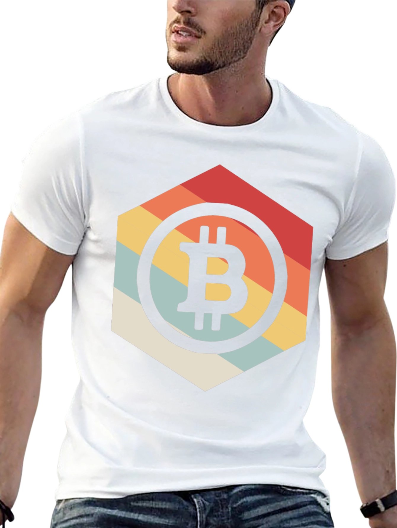 Bitcoin Retro Style T-Shirt
