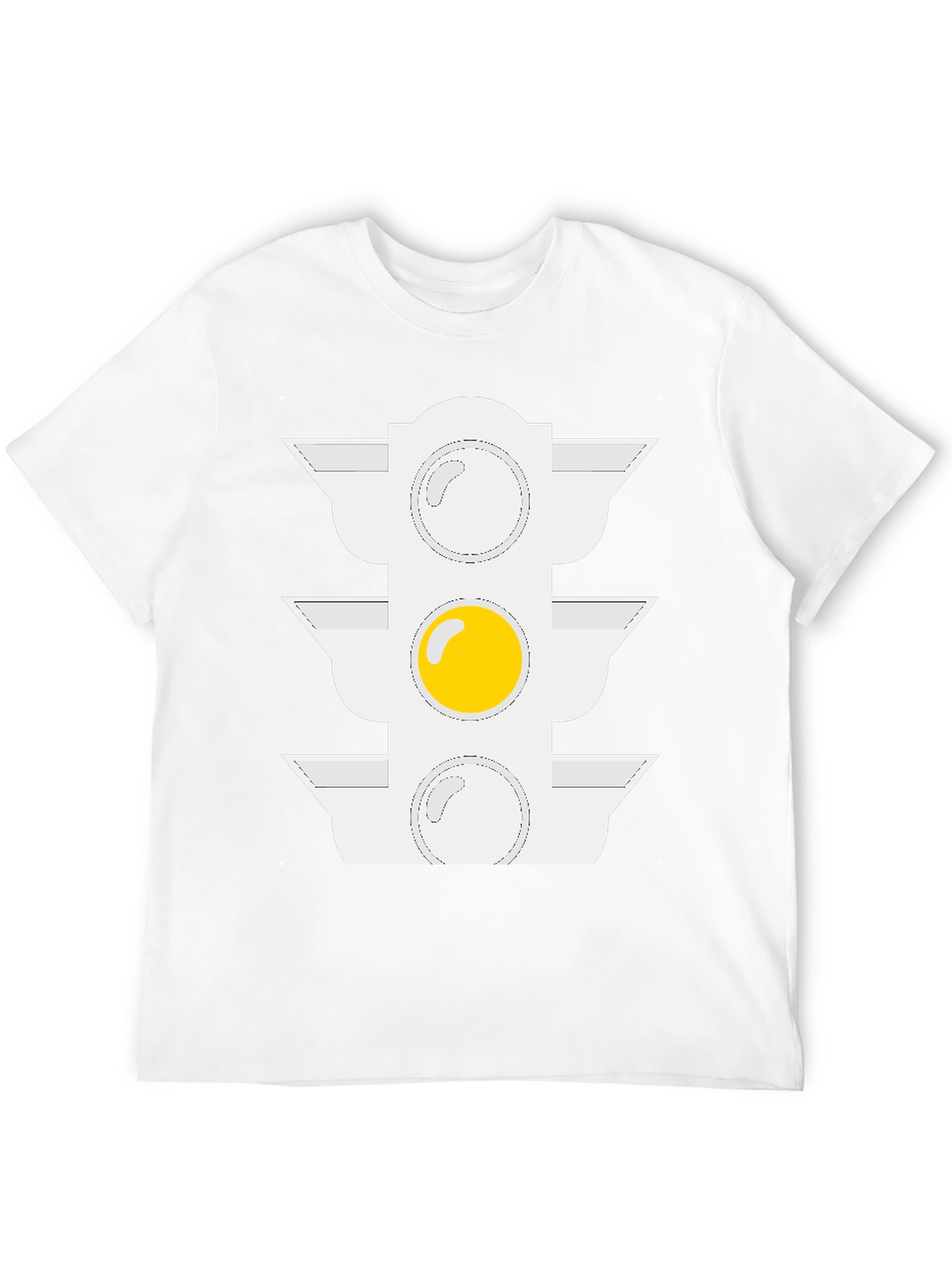 Novelty Traffic Light Egg T-Shirt