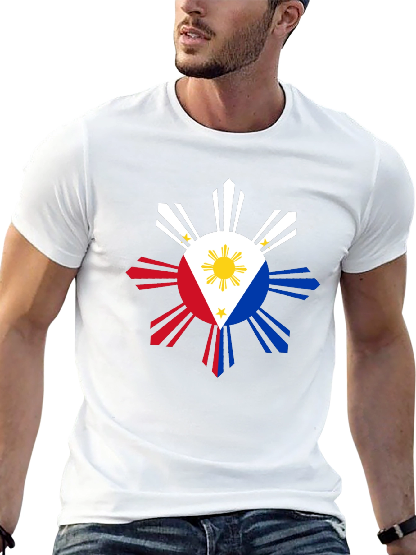 Philippine Flag Inspired T-Shirt