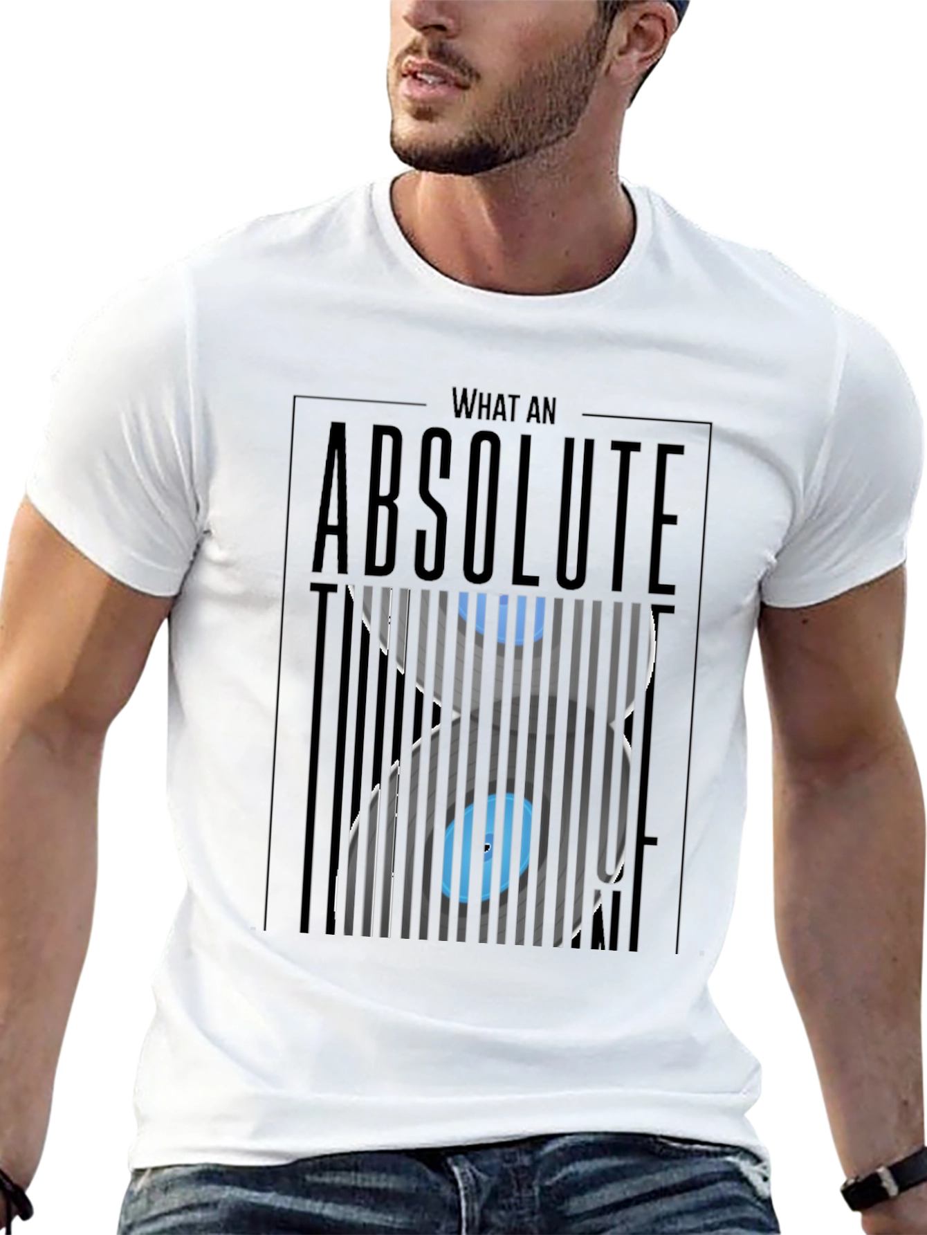Absolute Unit T-Shirt - Optical Illusion Design