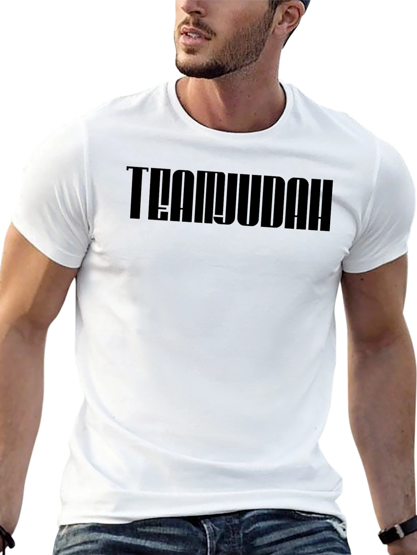 Team Judah Black Graphic Tee - Stylish Casual Wear