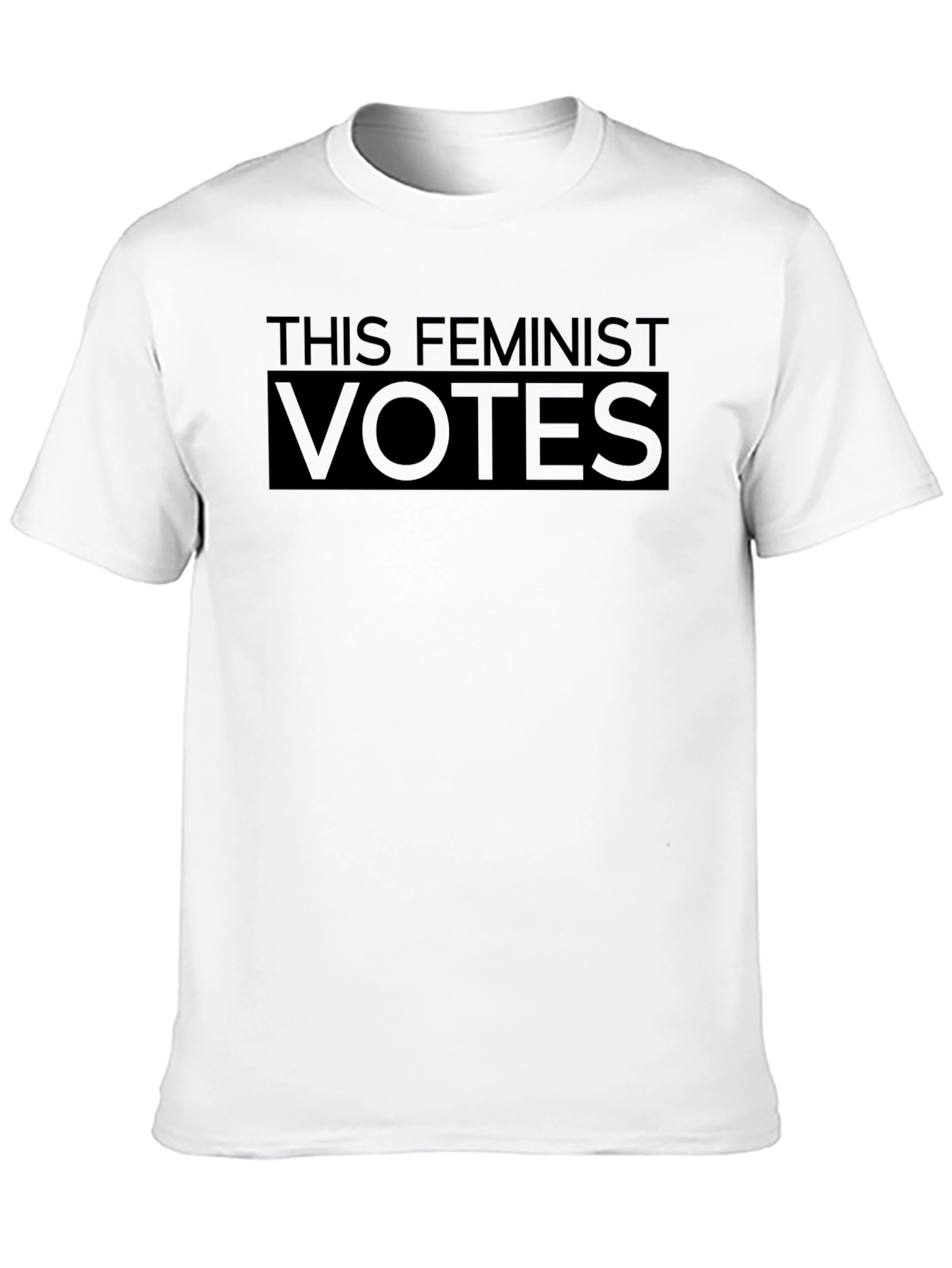 Feminist Votes T-Shirt - Black