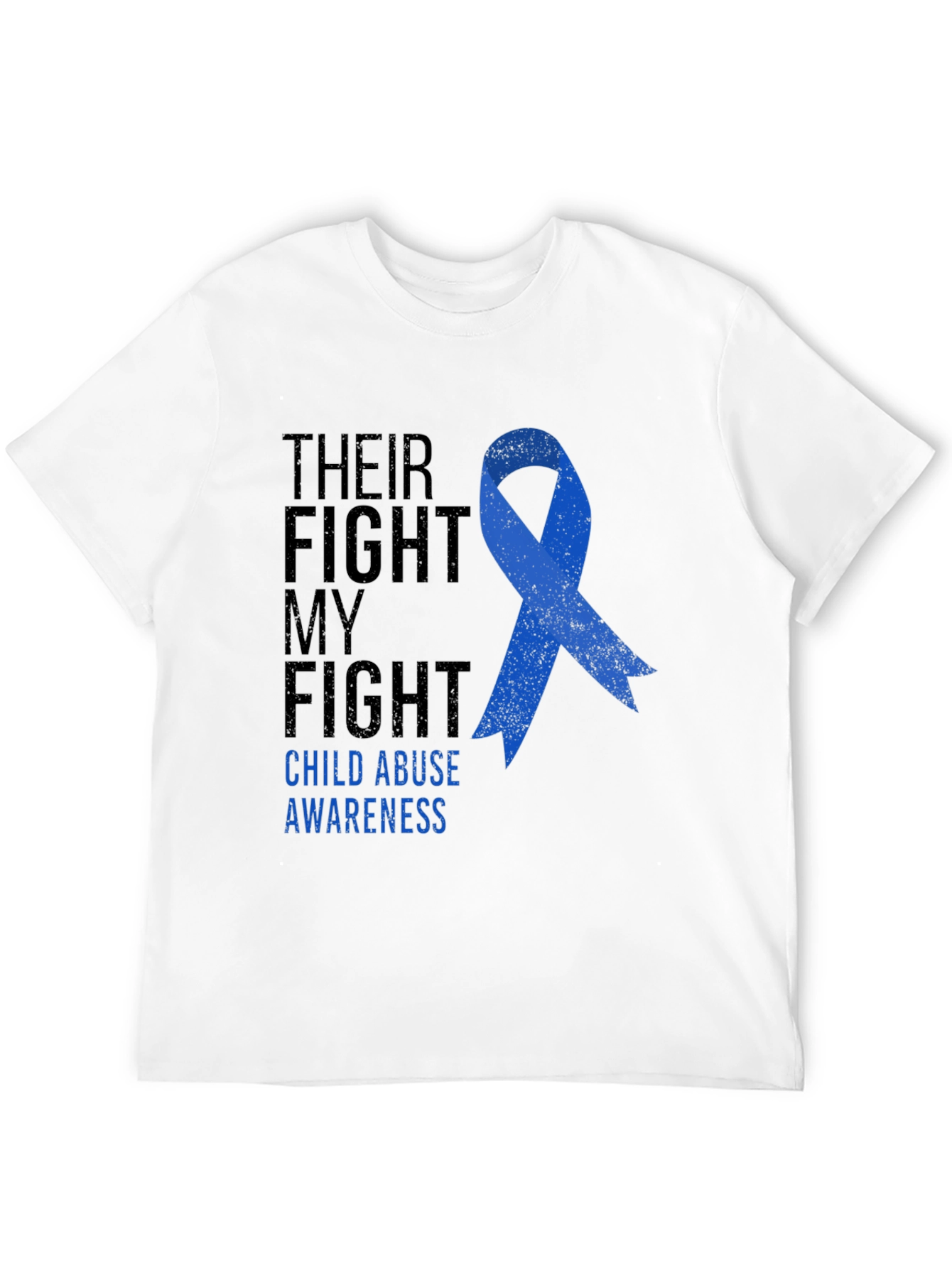 Child Abuse Awareness Ribbon T-Shirt