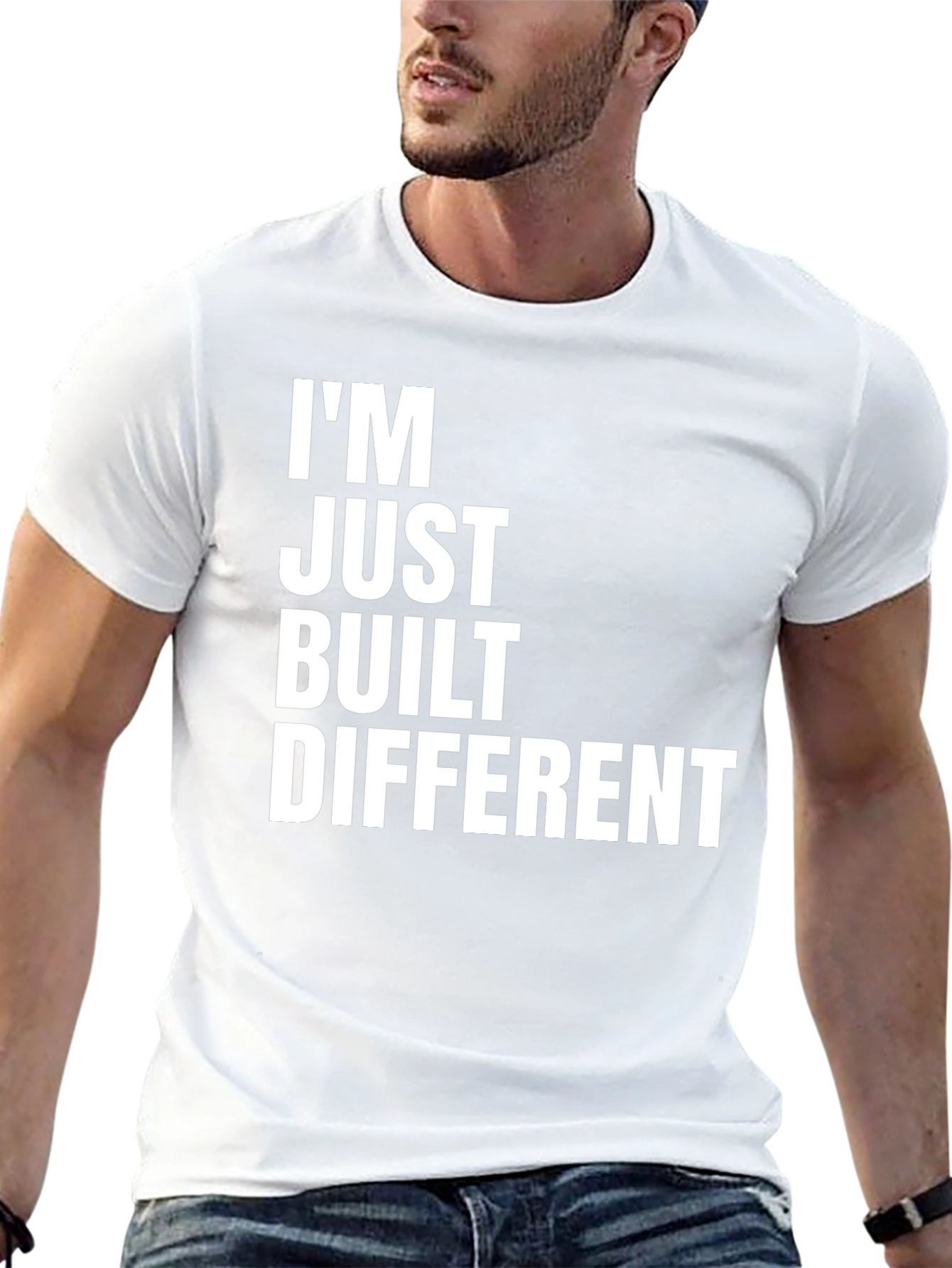 Im Just Built Different Graphic Tee