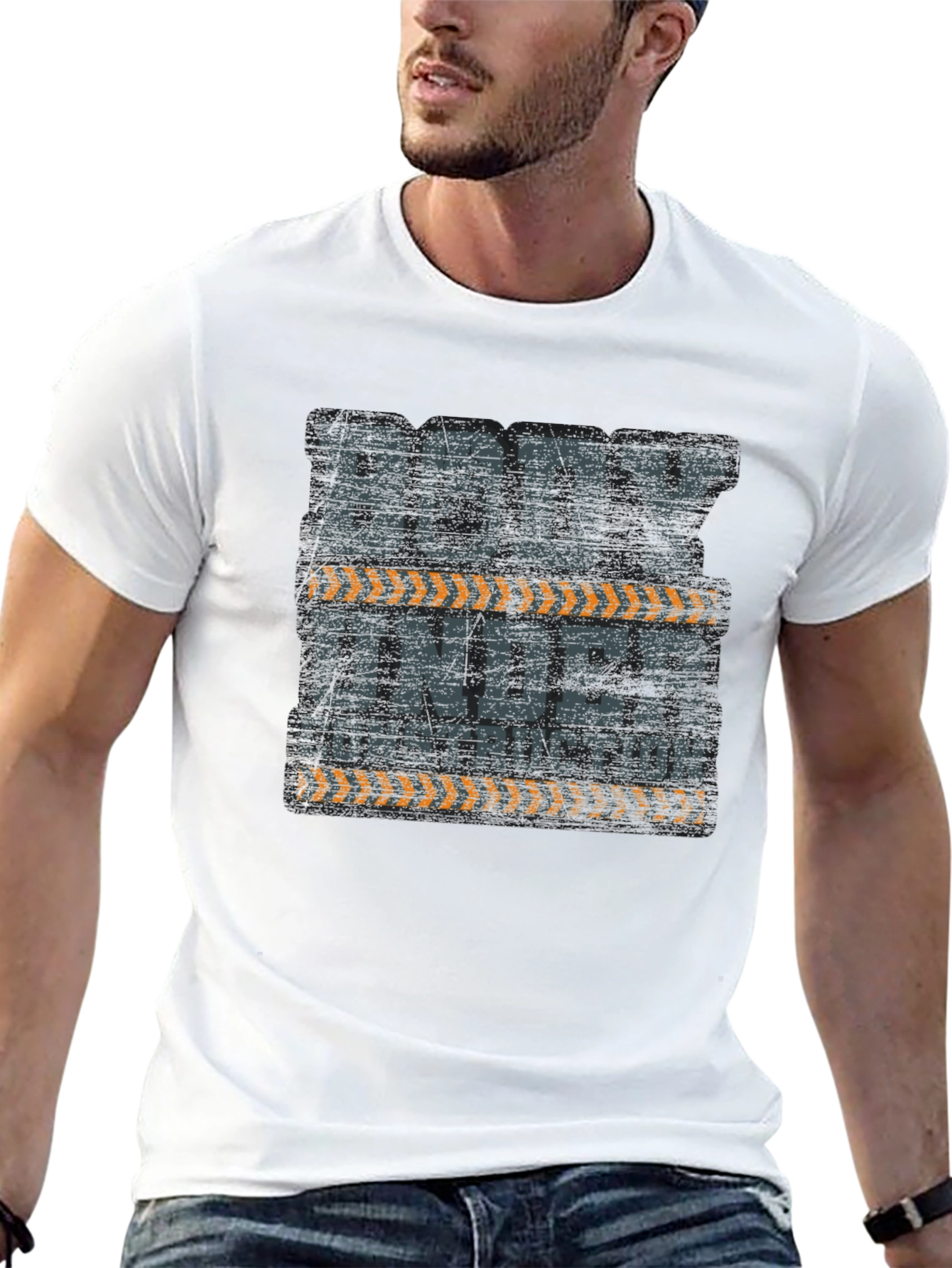 Body Under Construction Black T-Shirt