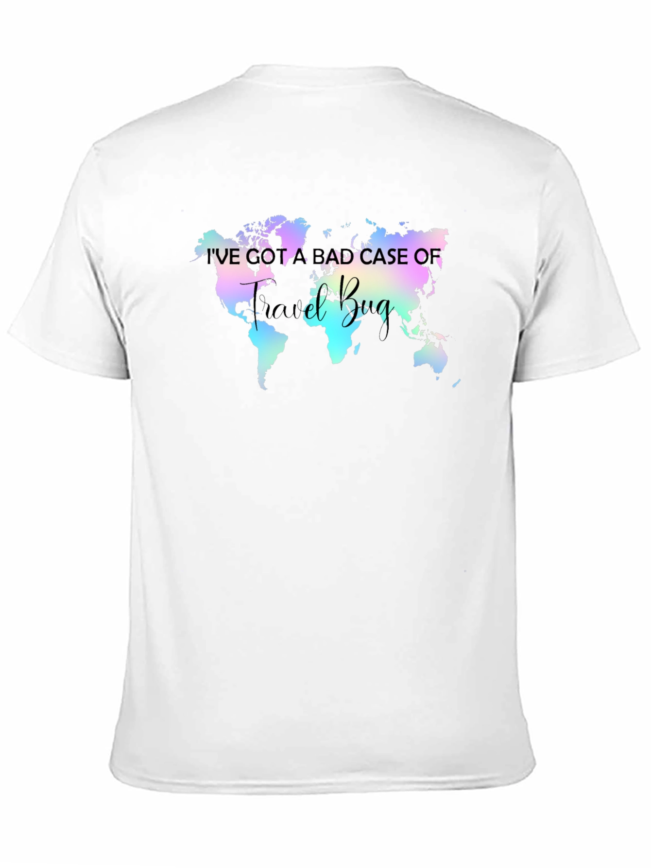 Travel Bug World Map Graphic Tee