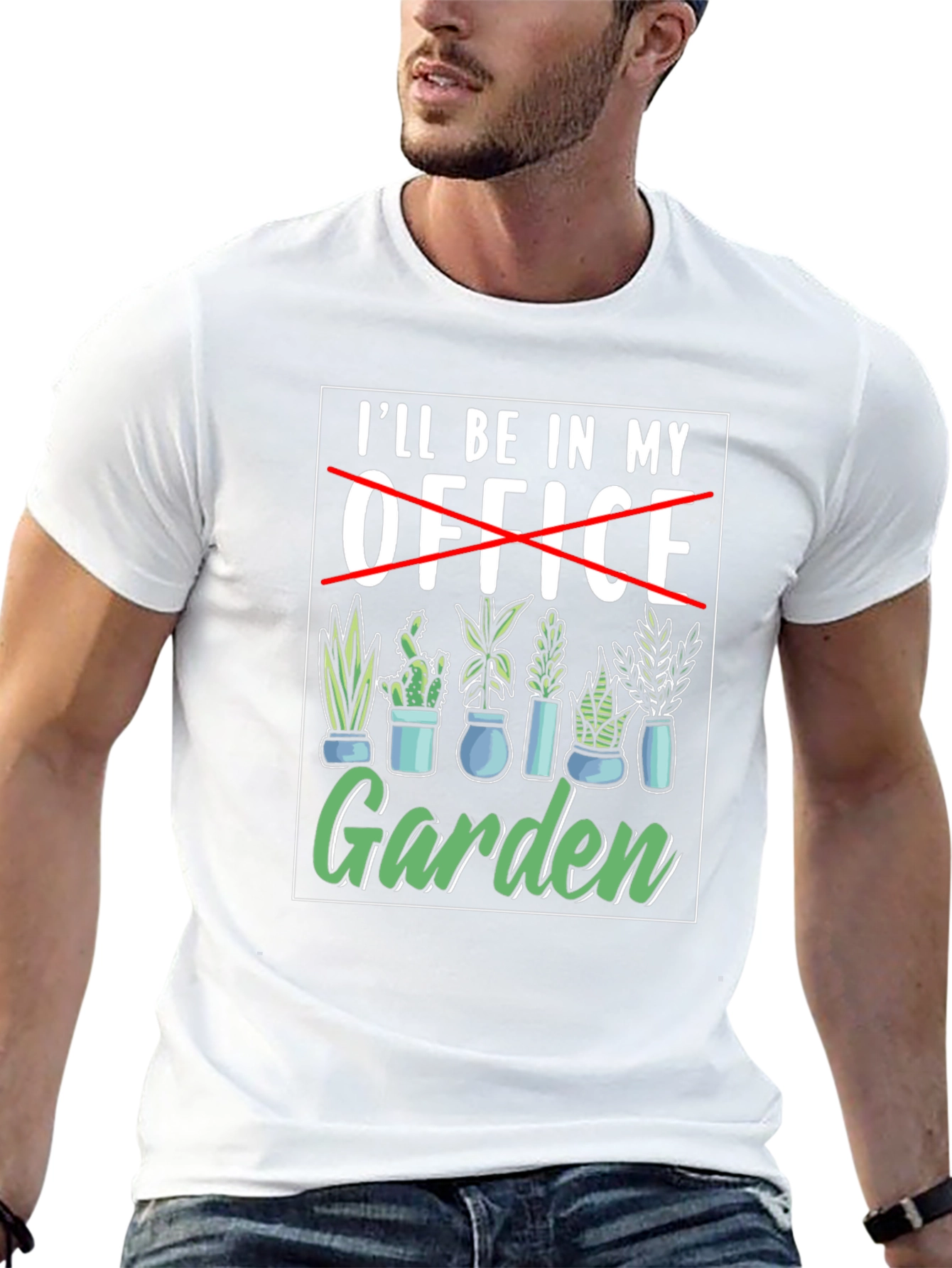Gardener T-Shirt: Ill Be In My Garden