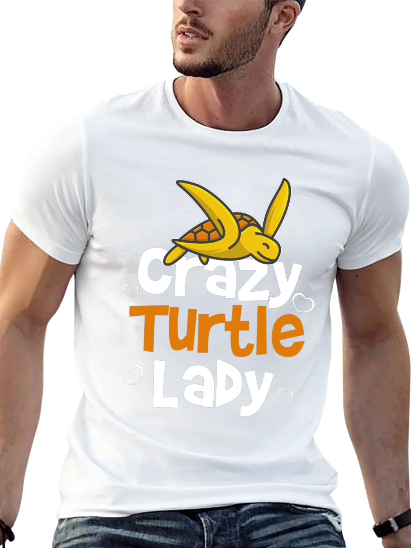 Crazy Turtle Lady Graphic T-Shirt
