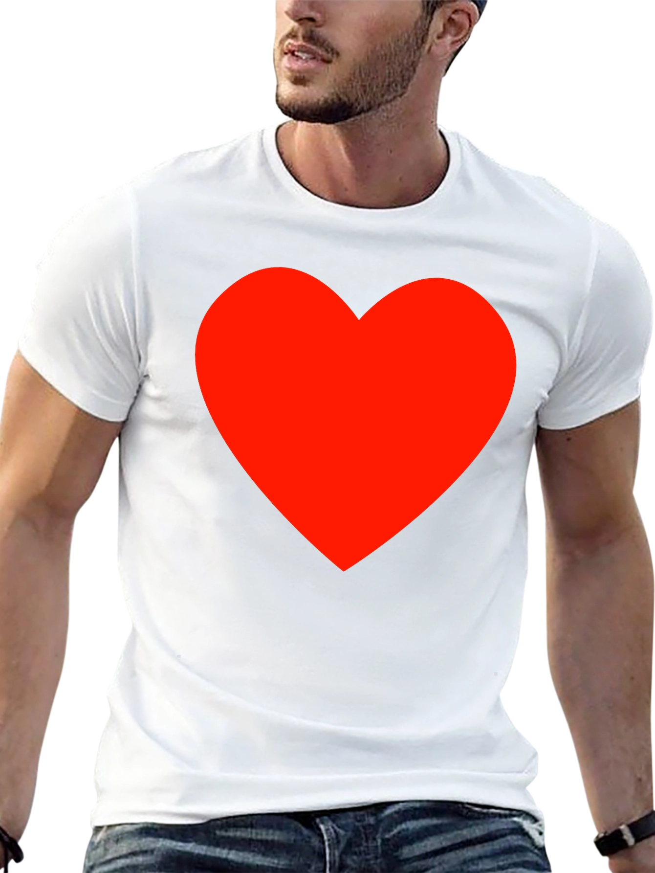Heart Graphic Tee - Love & Affection T-Shirt