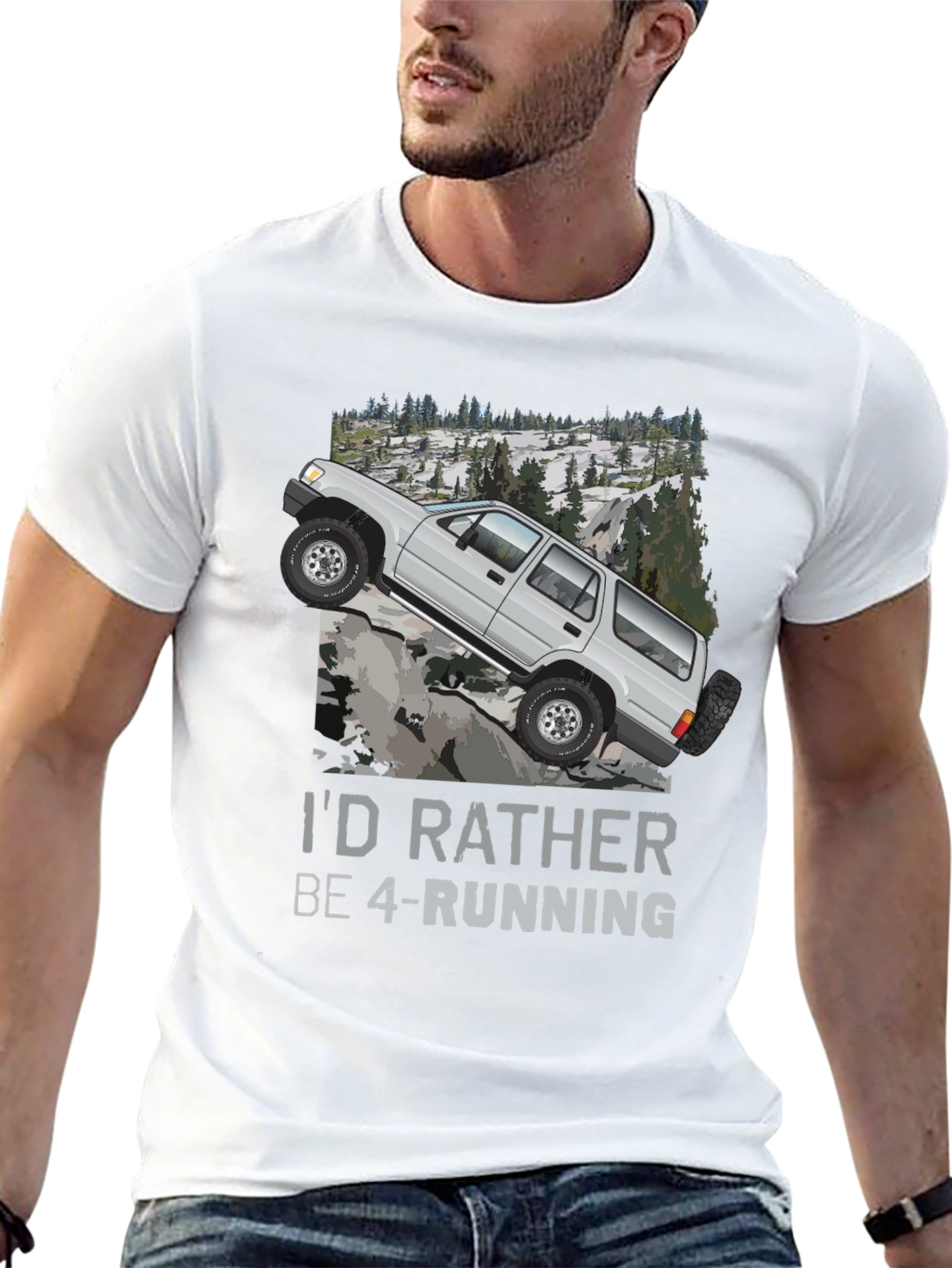 Id Rather Be 4-Running T-Shirt