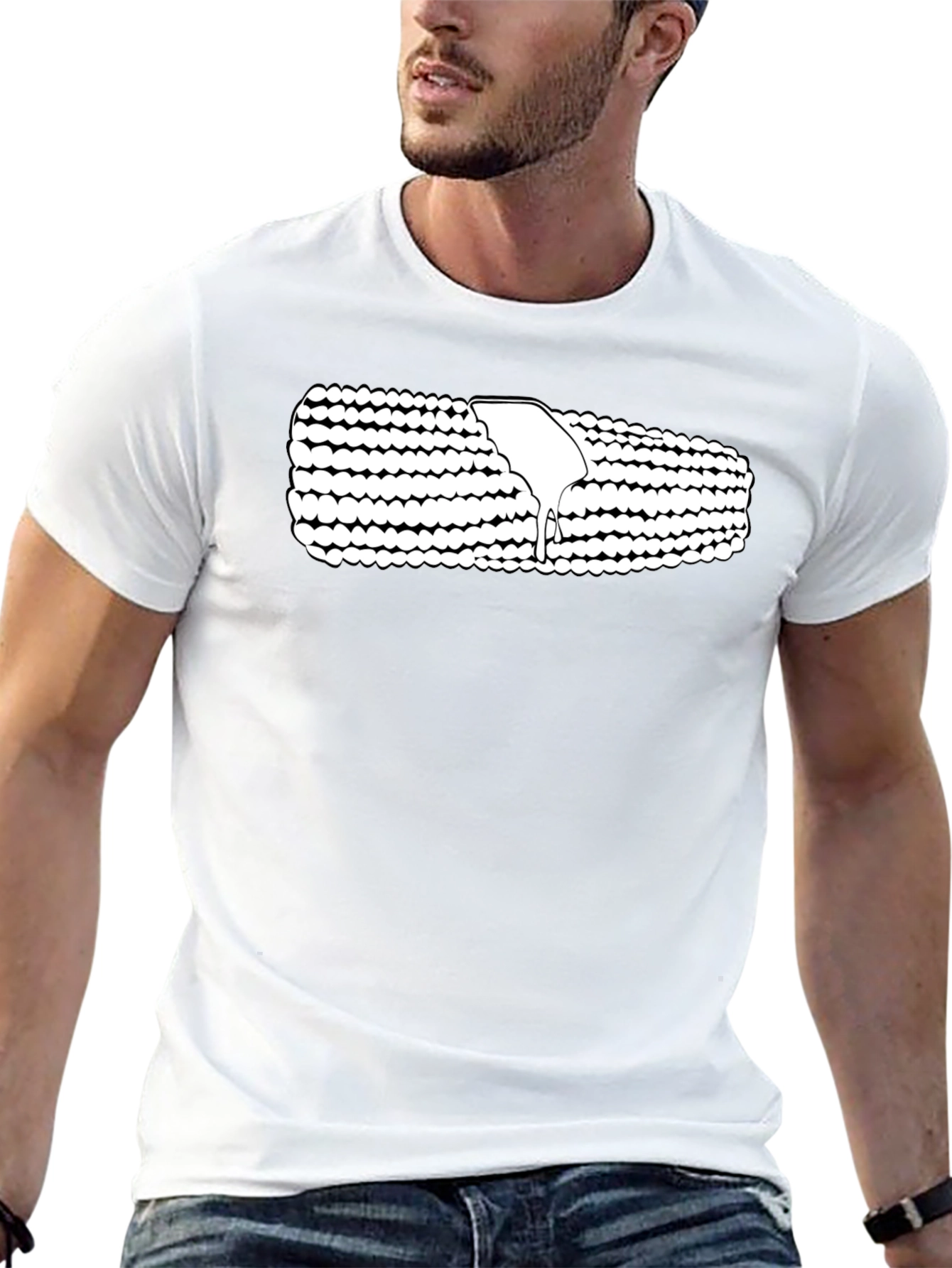 Corn on the Cob Graphic T-Shirt