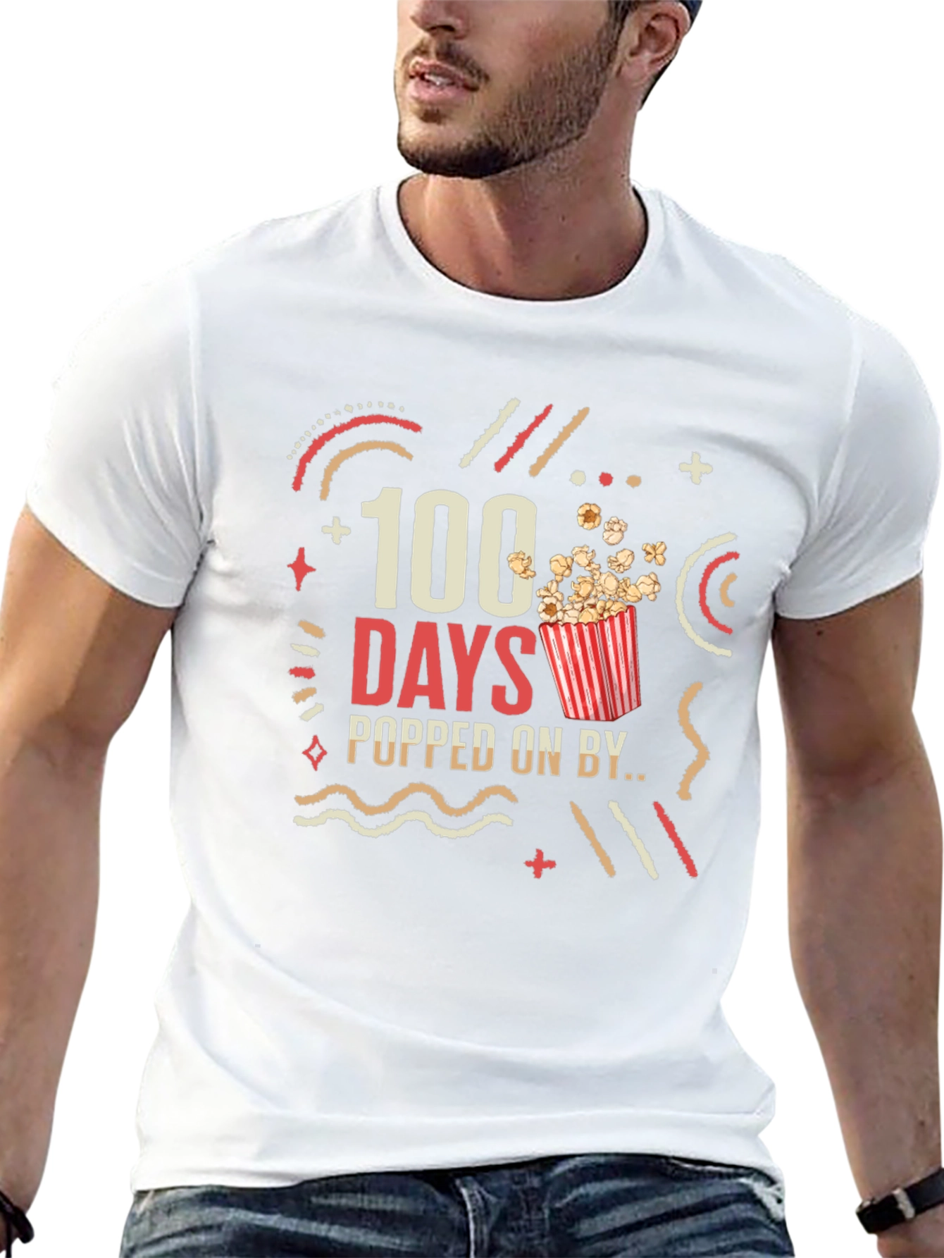 100 Days Popped On By T-Shirt