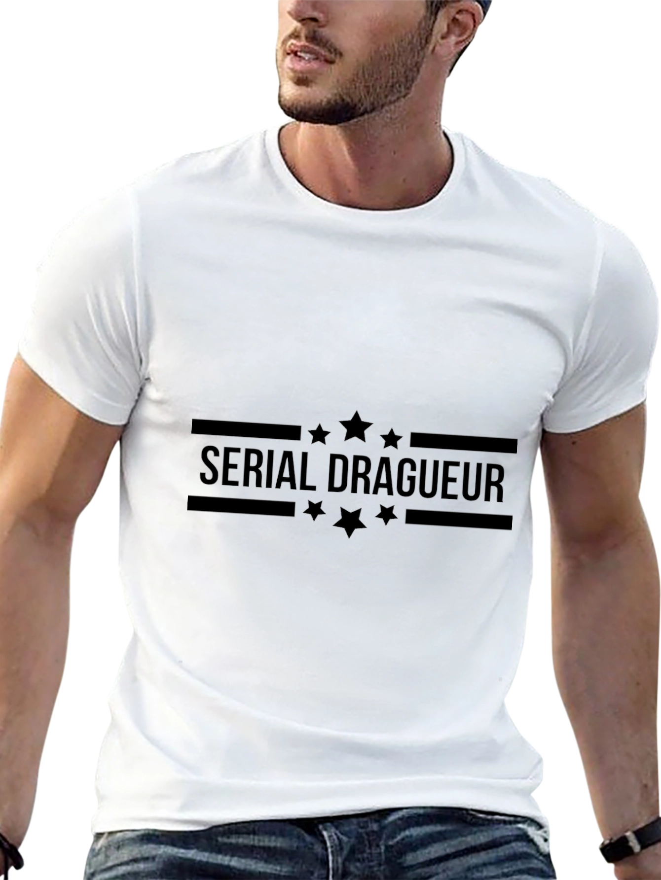 Serial Dragueur Black T-Shirt