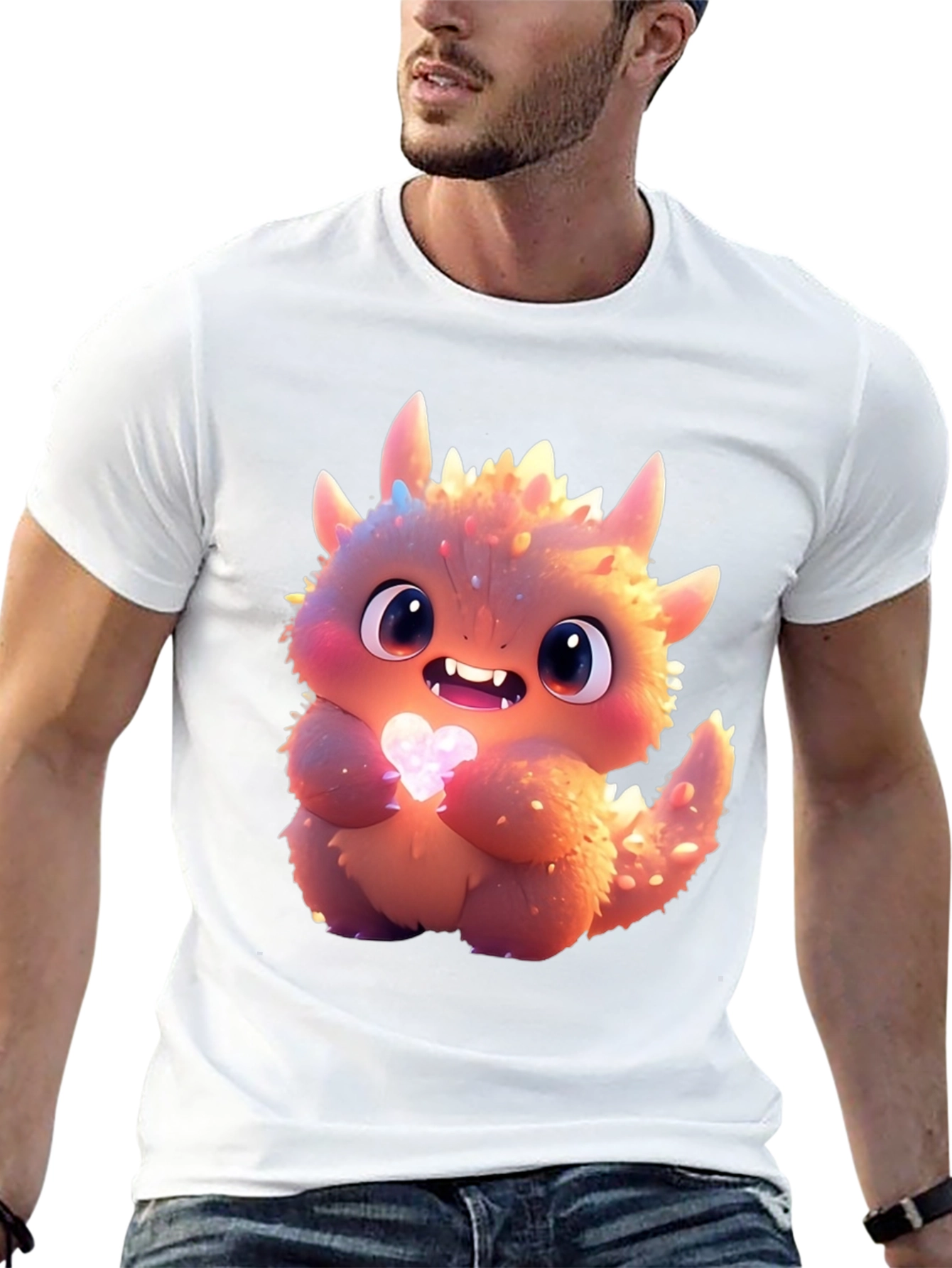 Monster Heart Graphic T-Shirt
