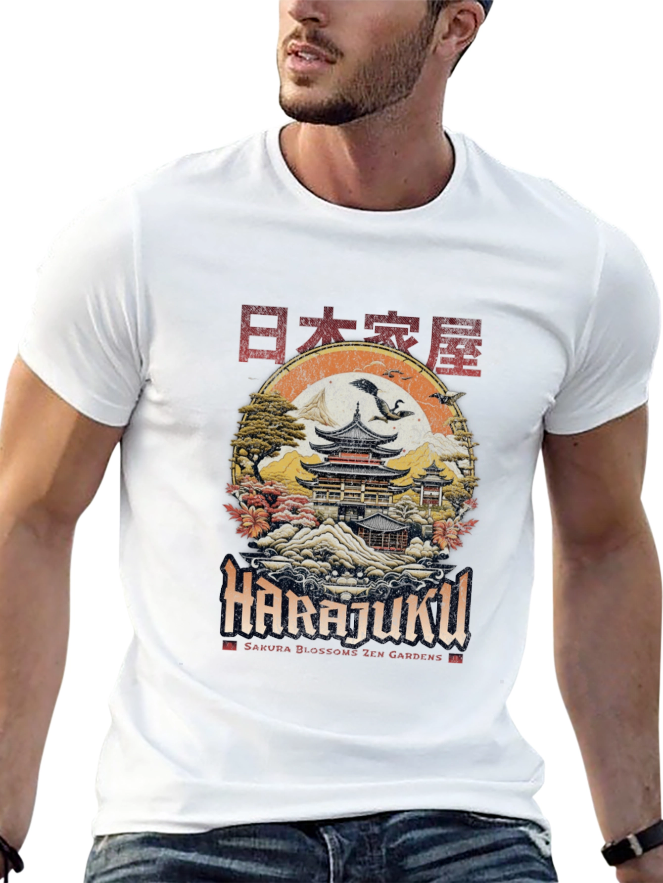 Harajuku Zen Garden Graphic Tee