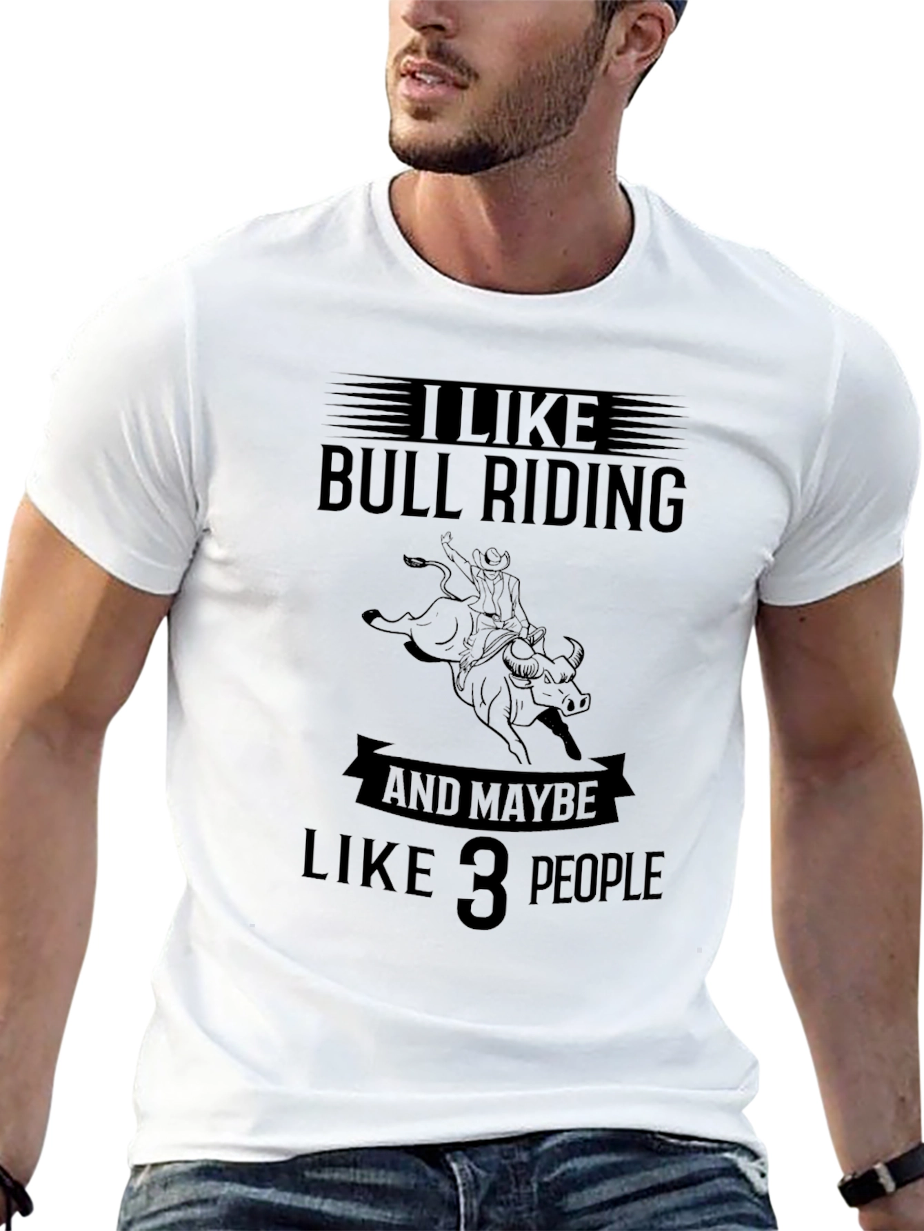 I Like Bull Riding T-Shirt