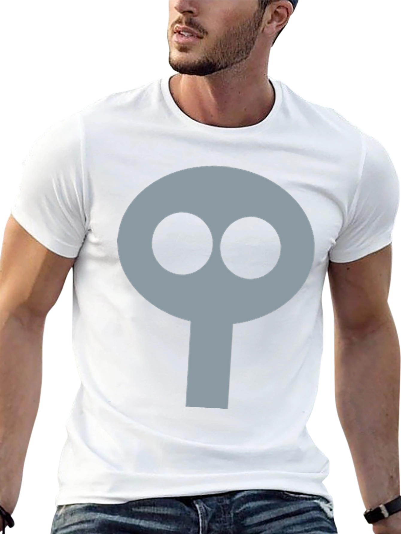 Grim Reaper Skull T-Shirt - Black
